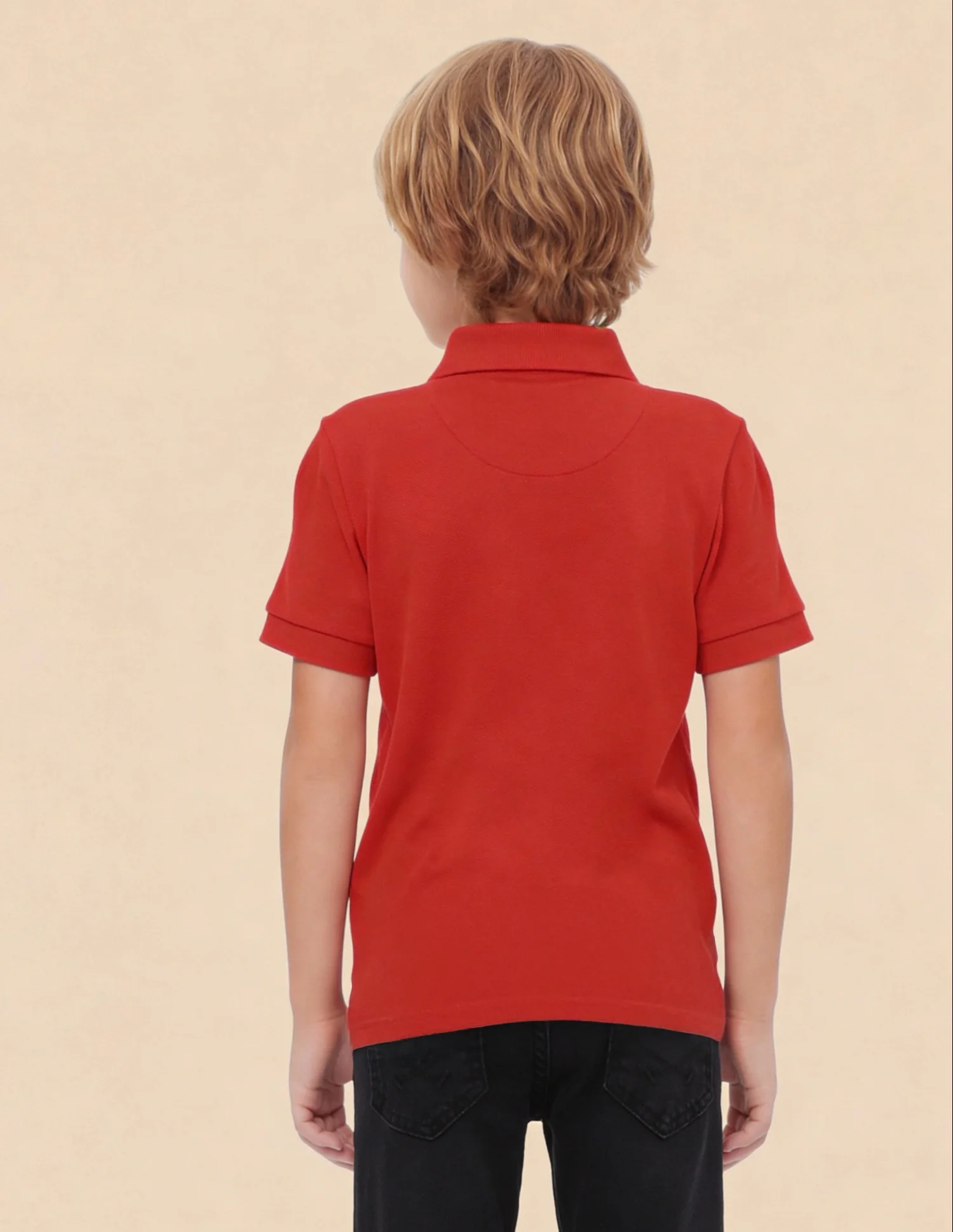Boys Pure Cotton Polo Shirt - Image 5