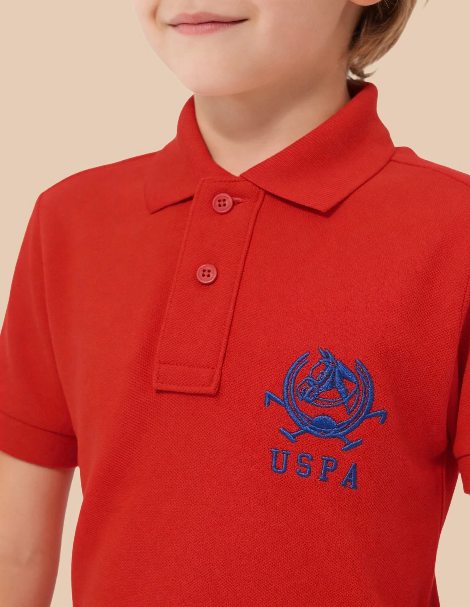Boys Pure Cotton Polo Shirt - Image 6