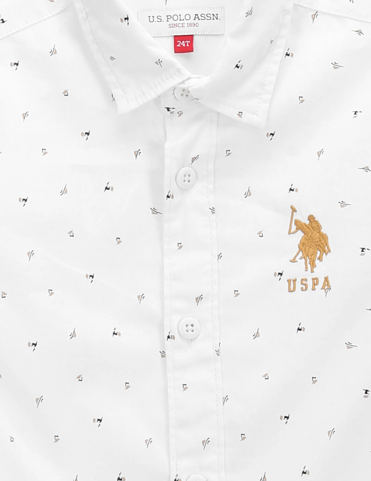 Boys Pure Cotton Shirt - Image 3
