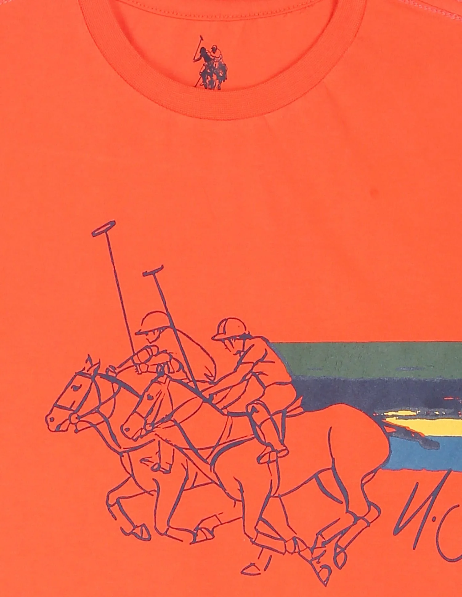 Cotton Brand Print T-Shirt - Image 3