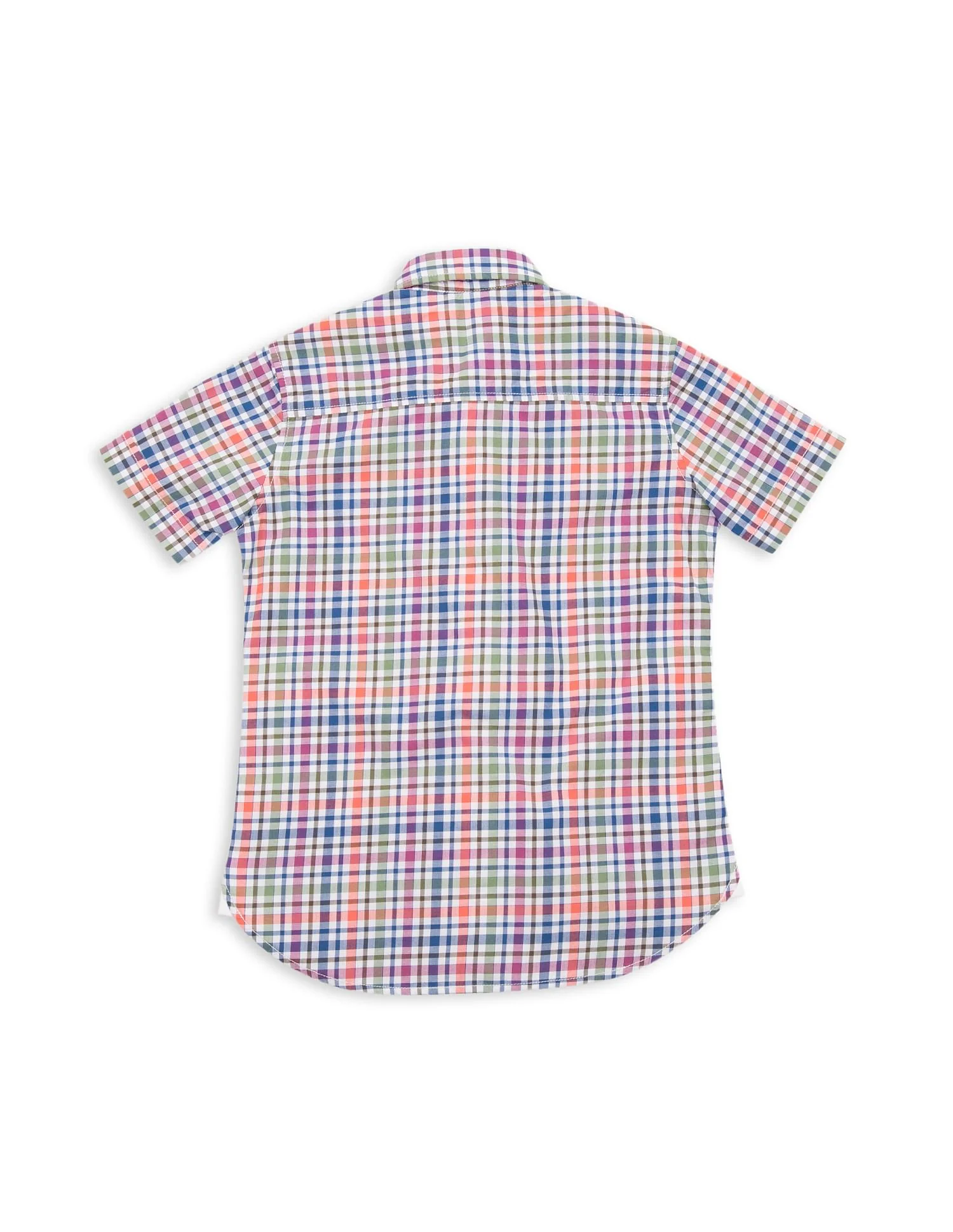 Boys Regular Fit Check Shirt - Image 2