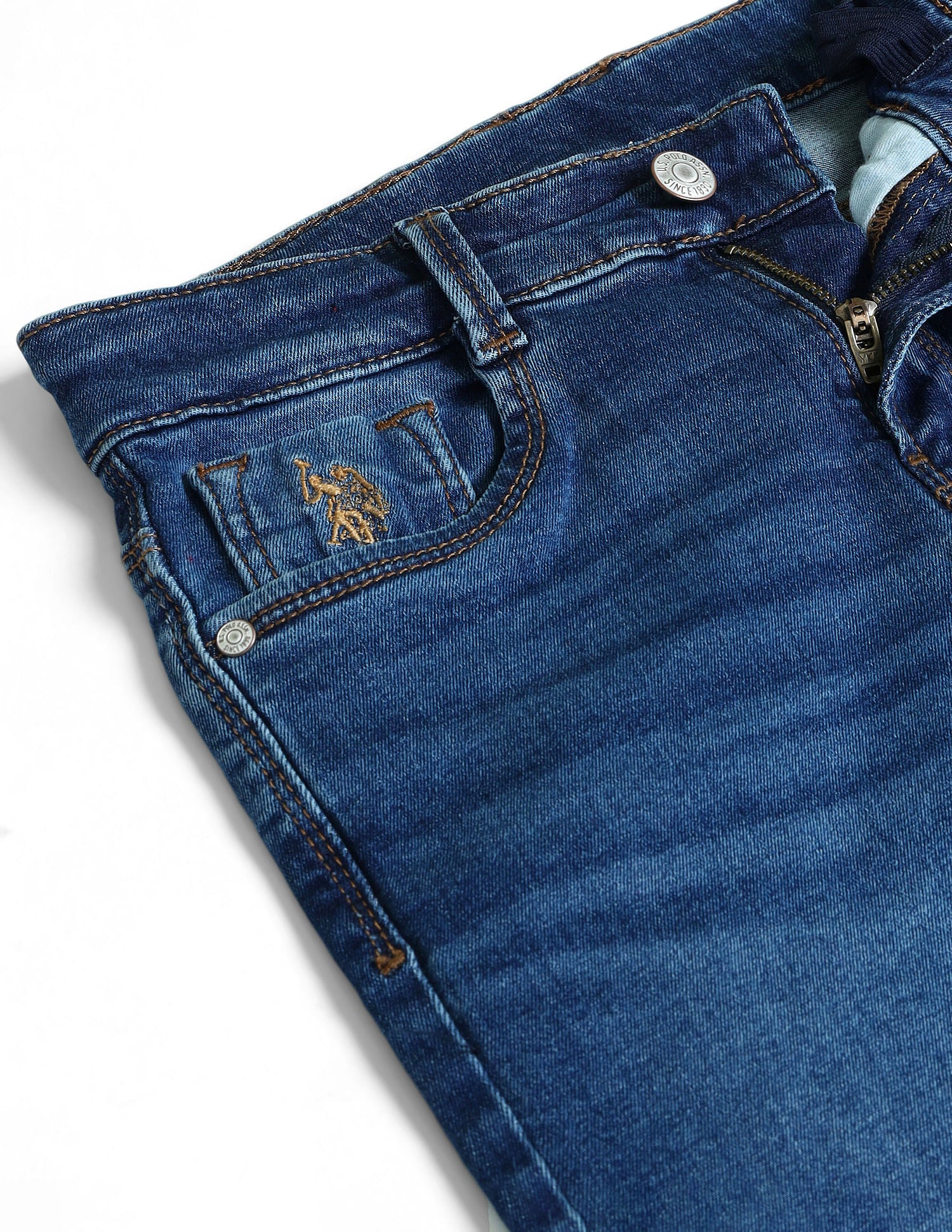 Relaxed Fit Stone washed Jeans - Image 2