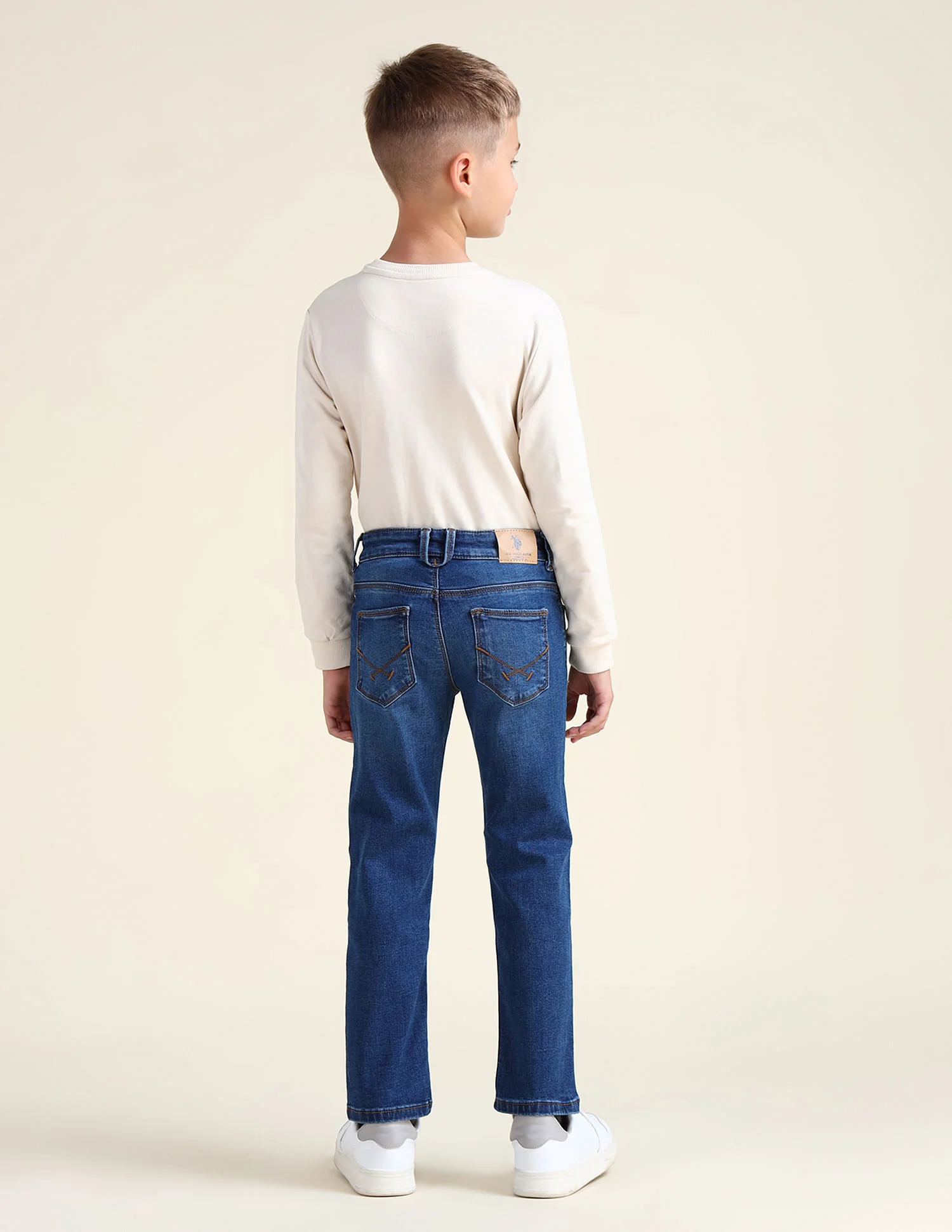 Relaxed Fit Stone washed Jeans - Image 4
