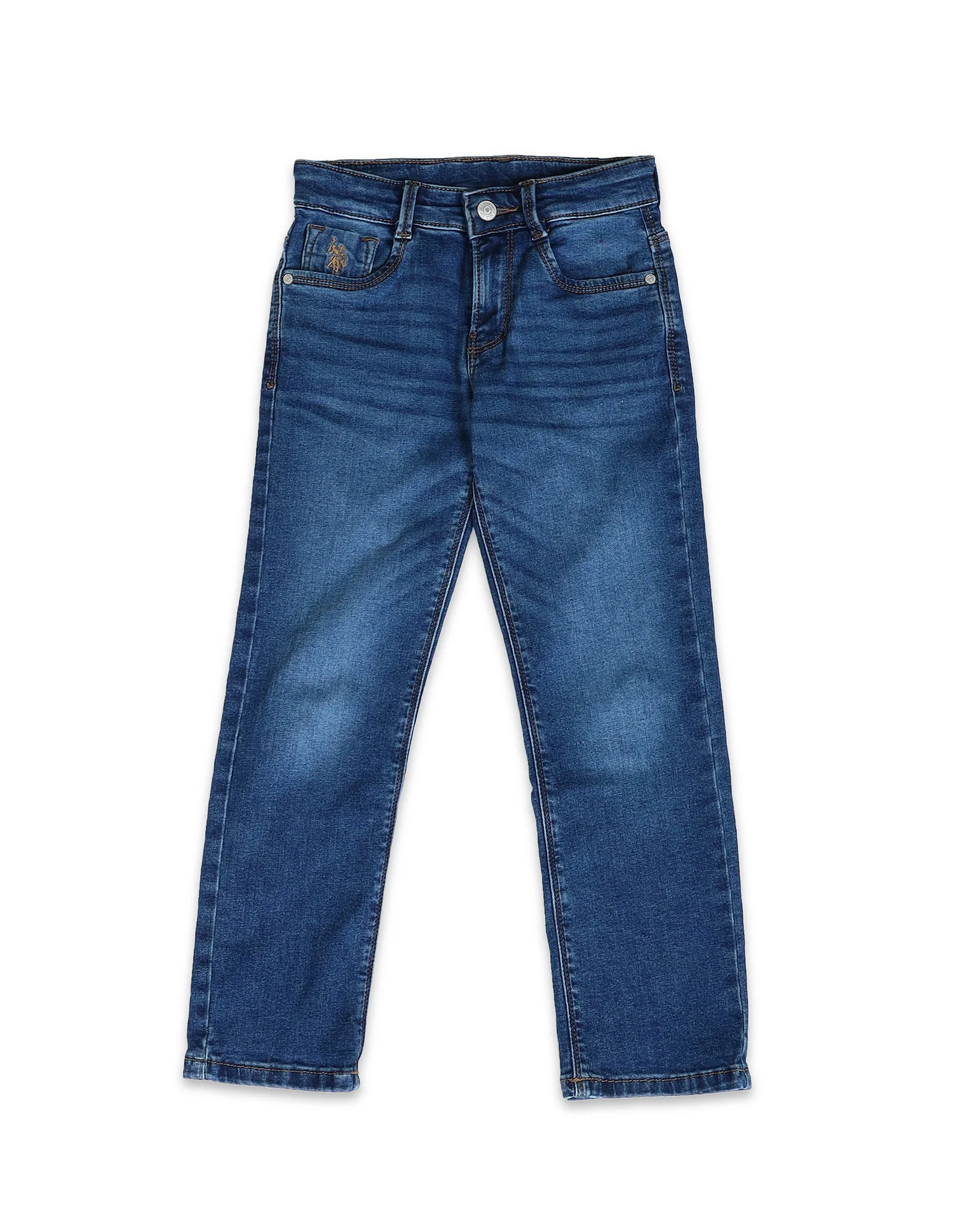 Relaxed Fit Stone washed Jeans - Image 5
