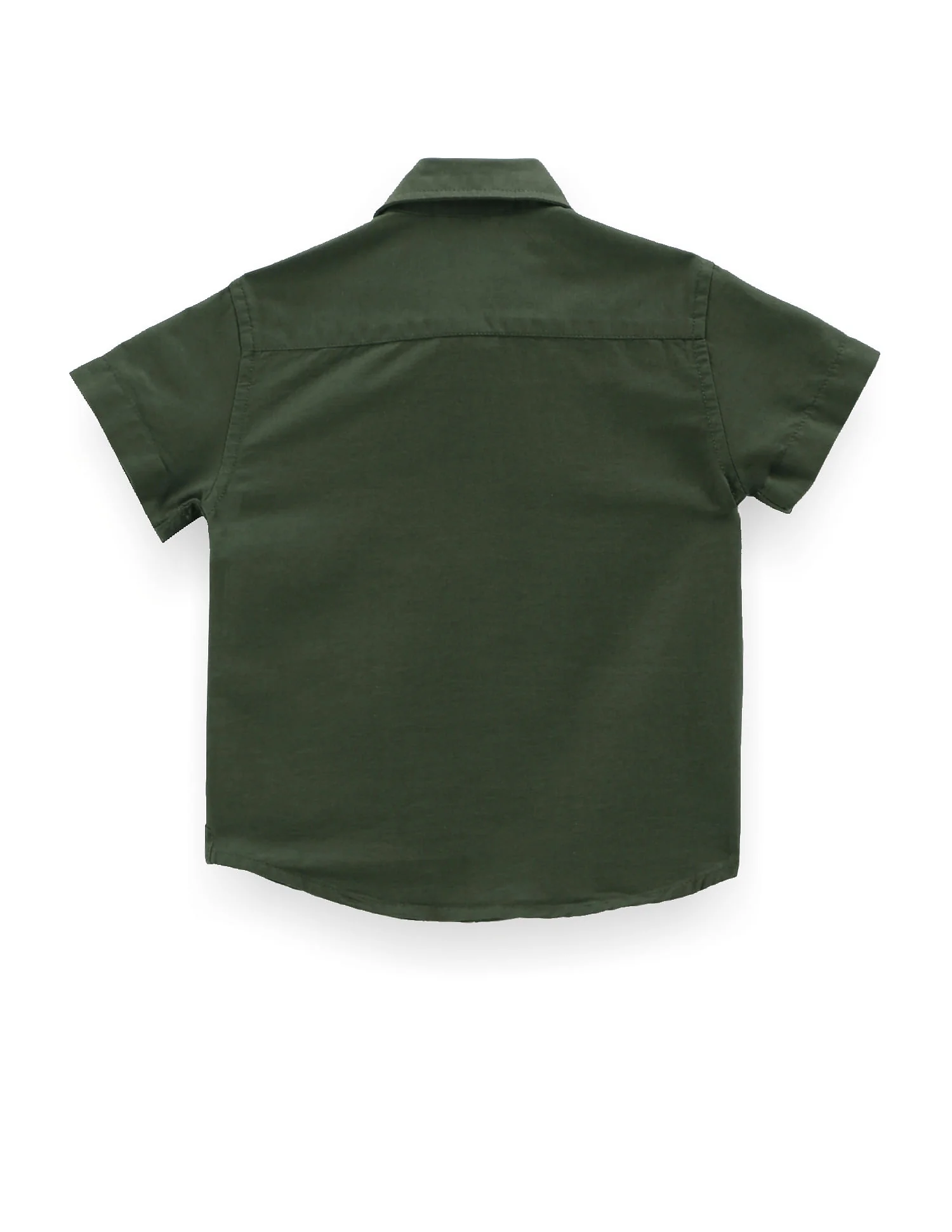 Boys Short Sleeve Cotton Shirt - Image 2