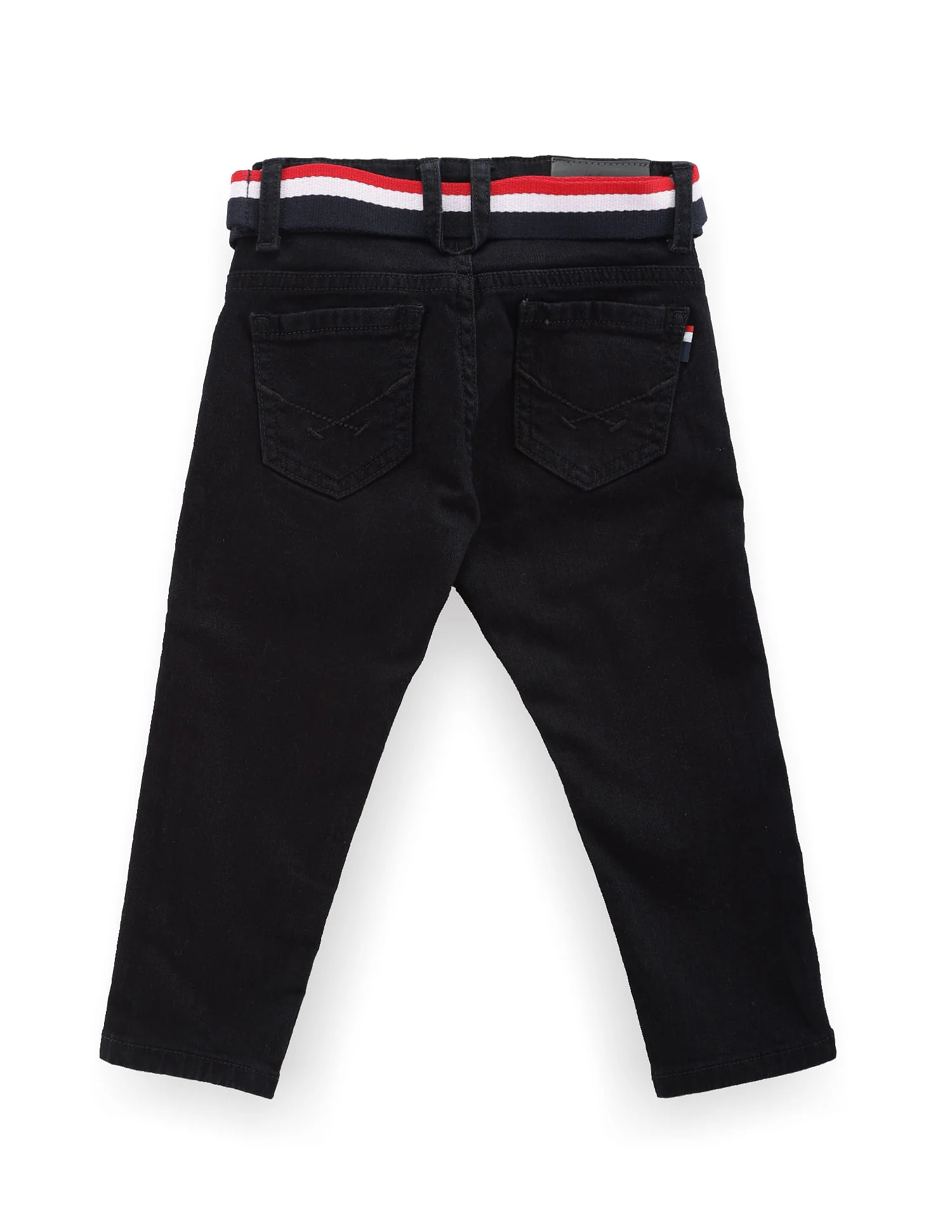 Boys Slim Fit Black Jeans - Image 2
