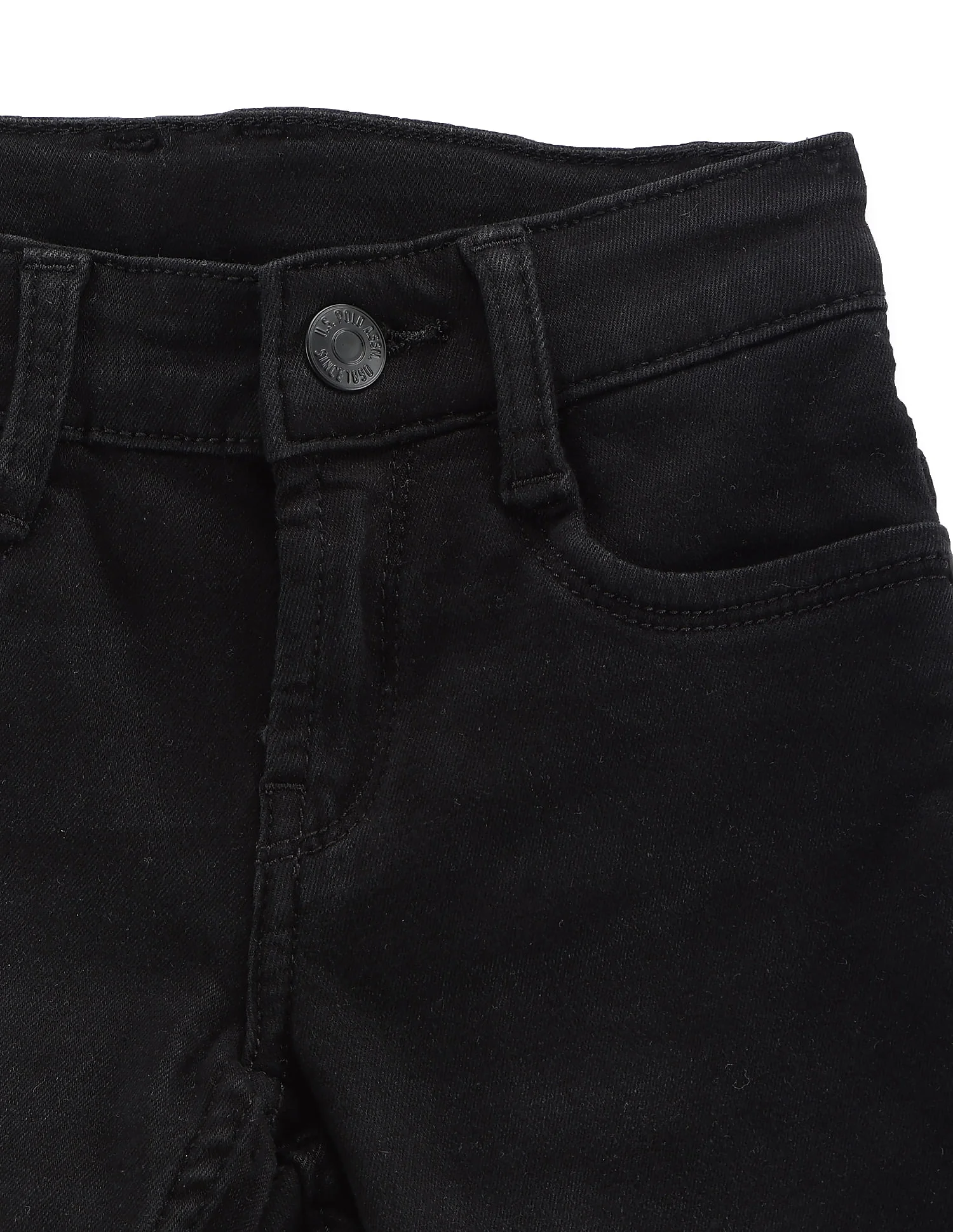Boys Slim Fit Black Jeans - Image 3