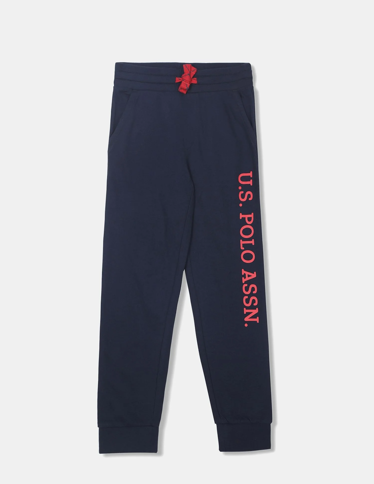 Boys Slim Fit Solid Joggers