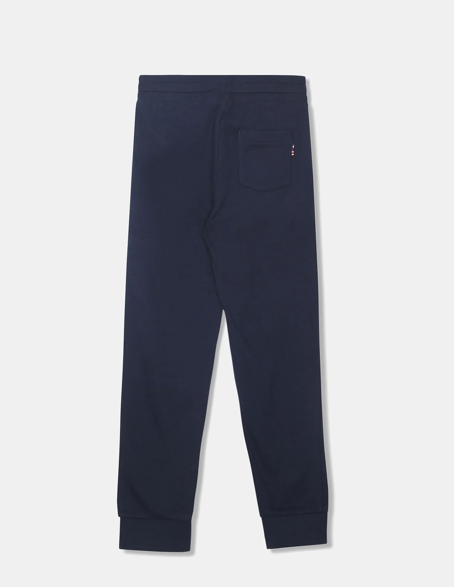 Boys Slim Fit Solid Joggers - Image 2