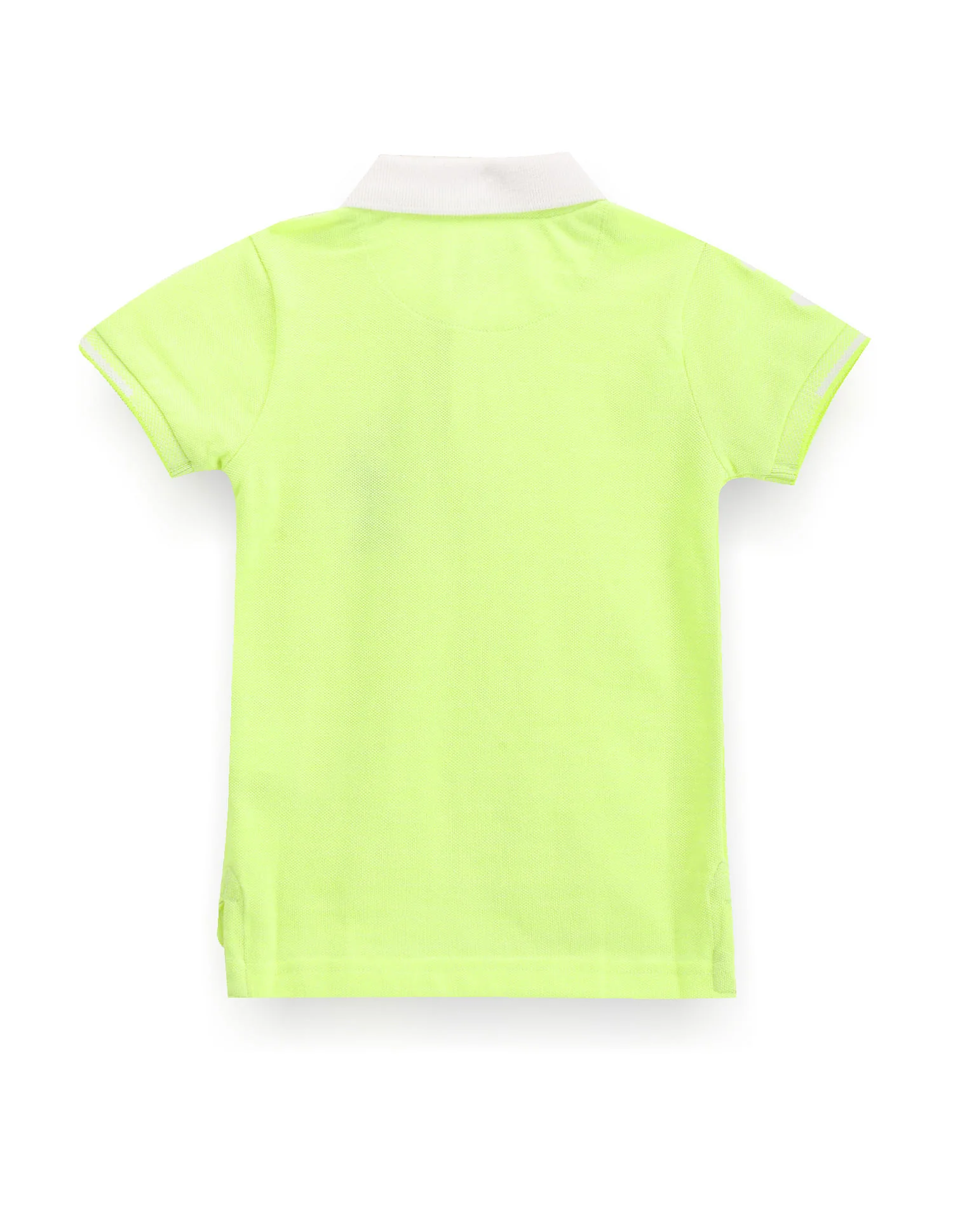 Boys Solid Cotton Polo Shirt - Image 2