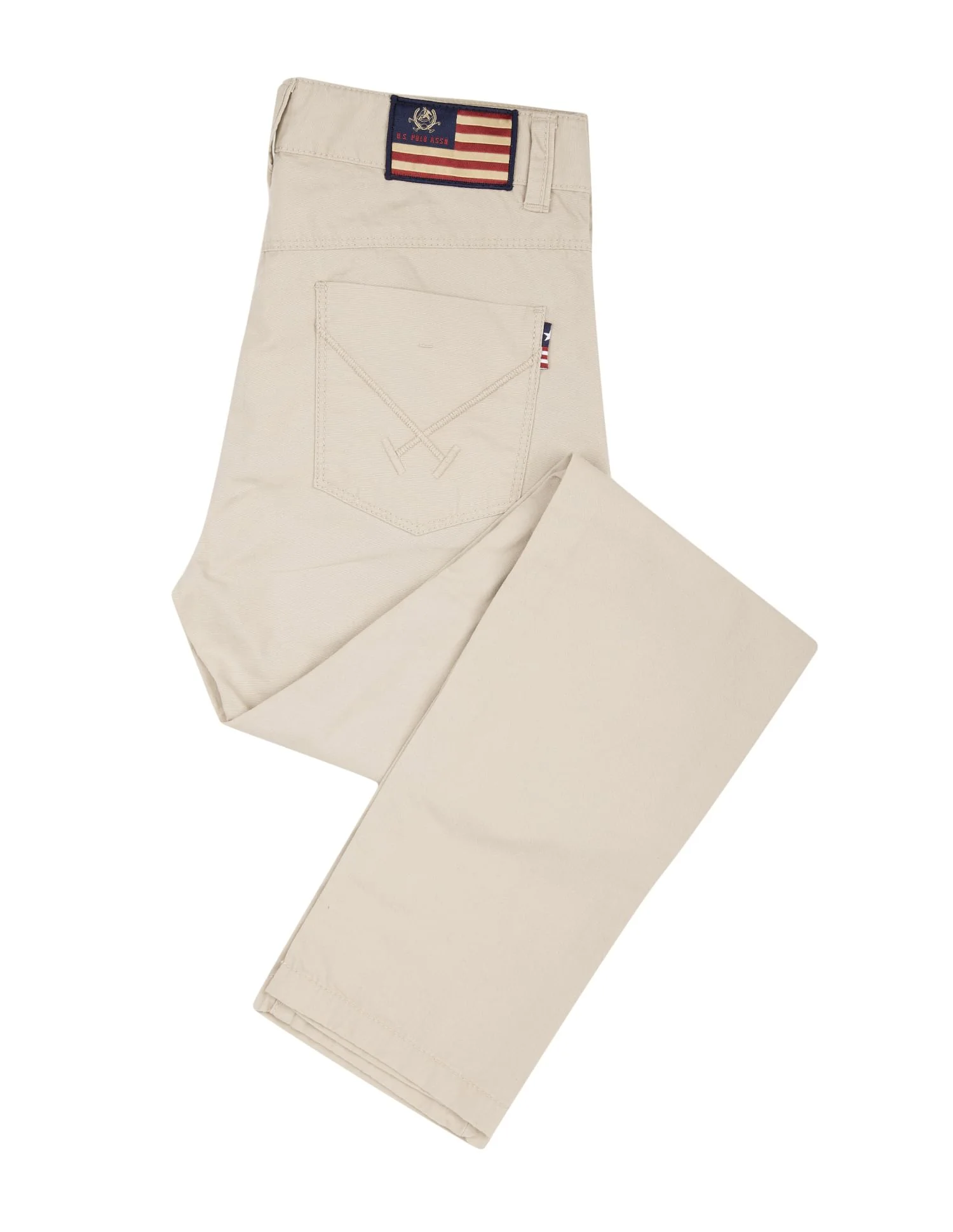 Boys Solid Cotton Trousers - Image 2