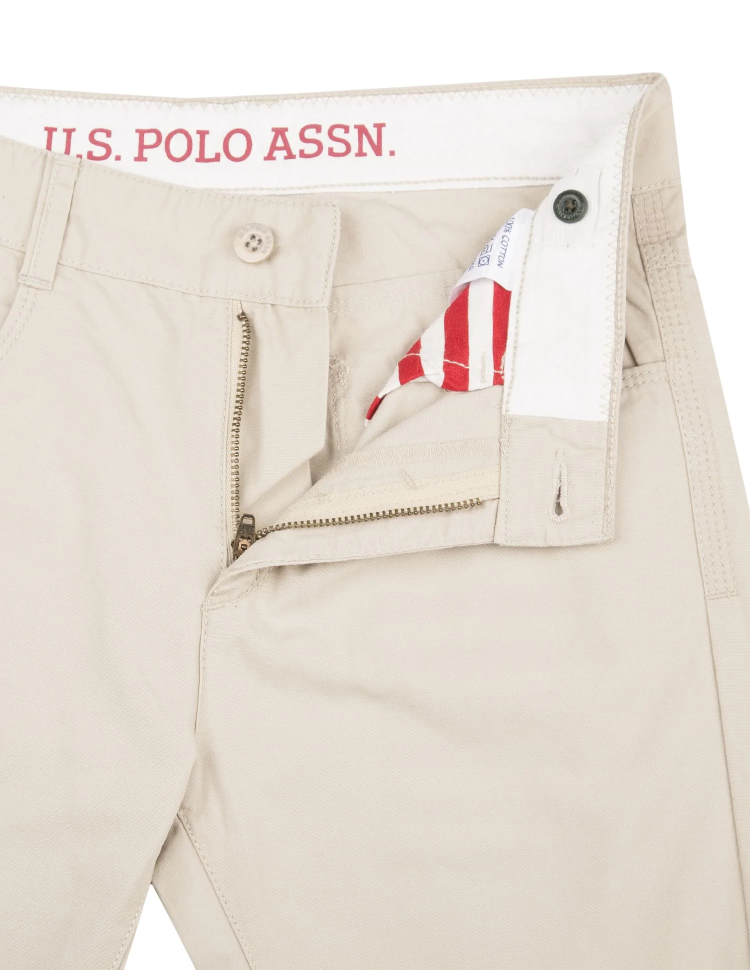 Boys Solid Cotton Trousers - Image 3