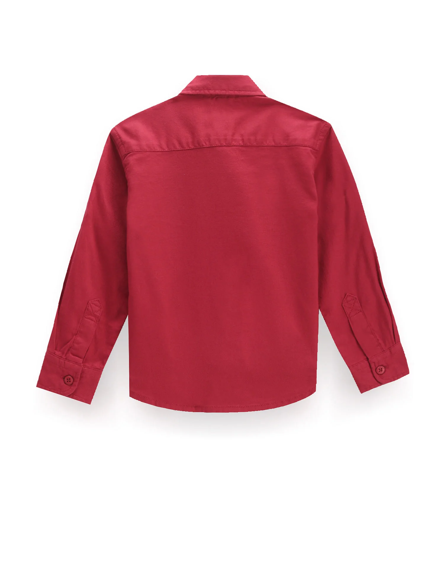 Boys Solid Cutaway Collar Shirt - Image 2
