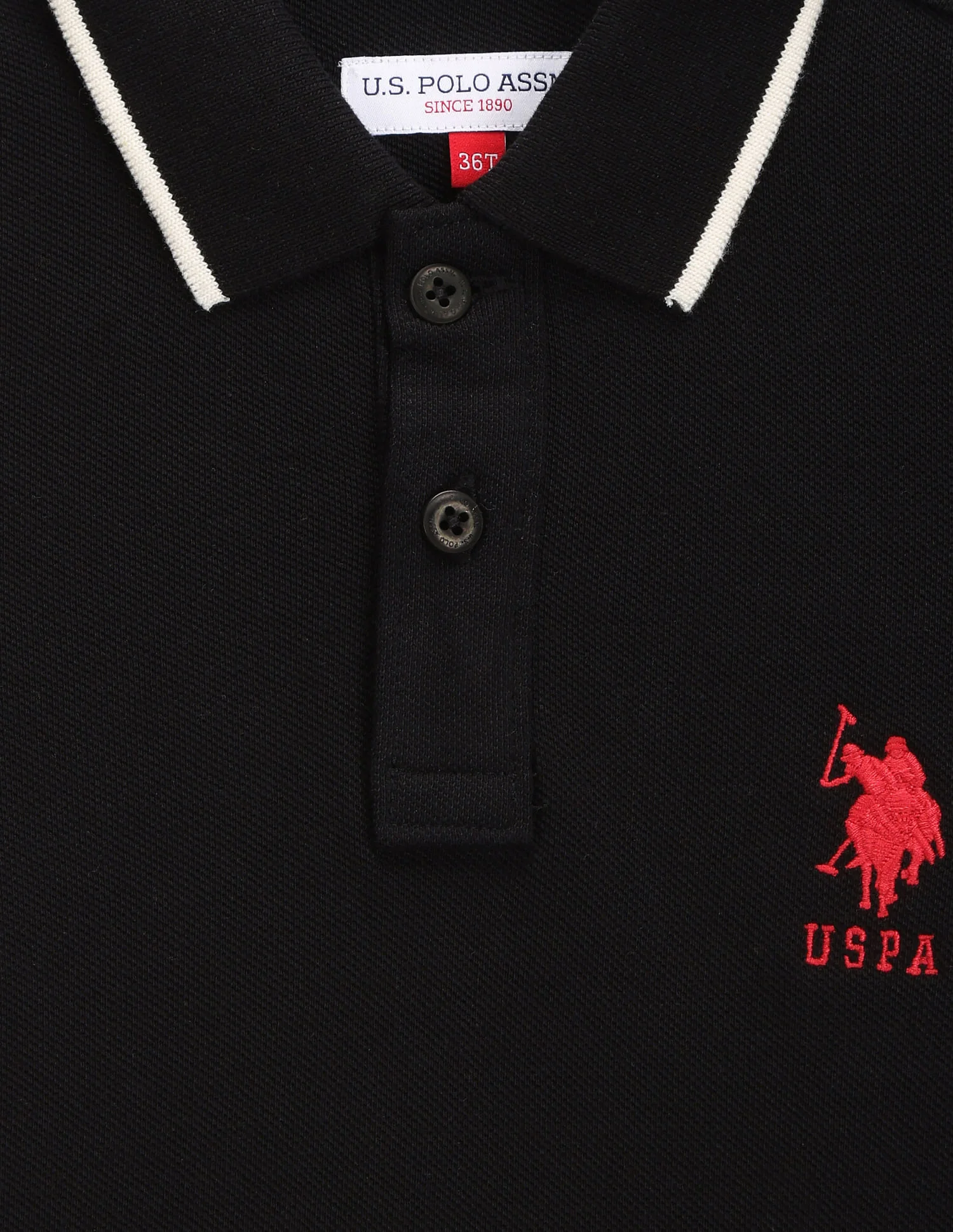 Boys Solid Polo Shirt - Image 3