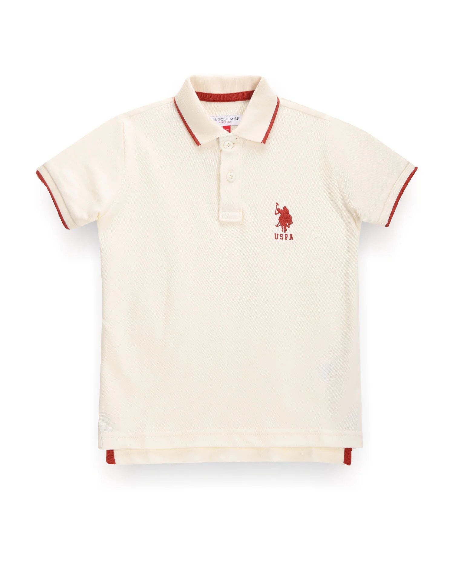 Boys Solid Polo Shirt