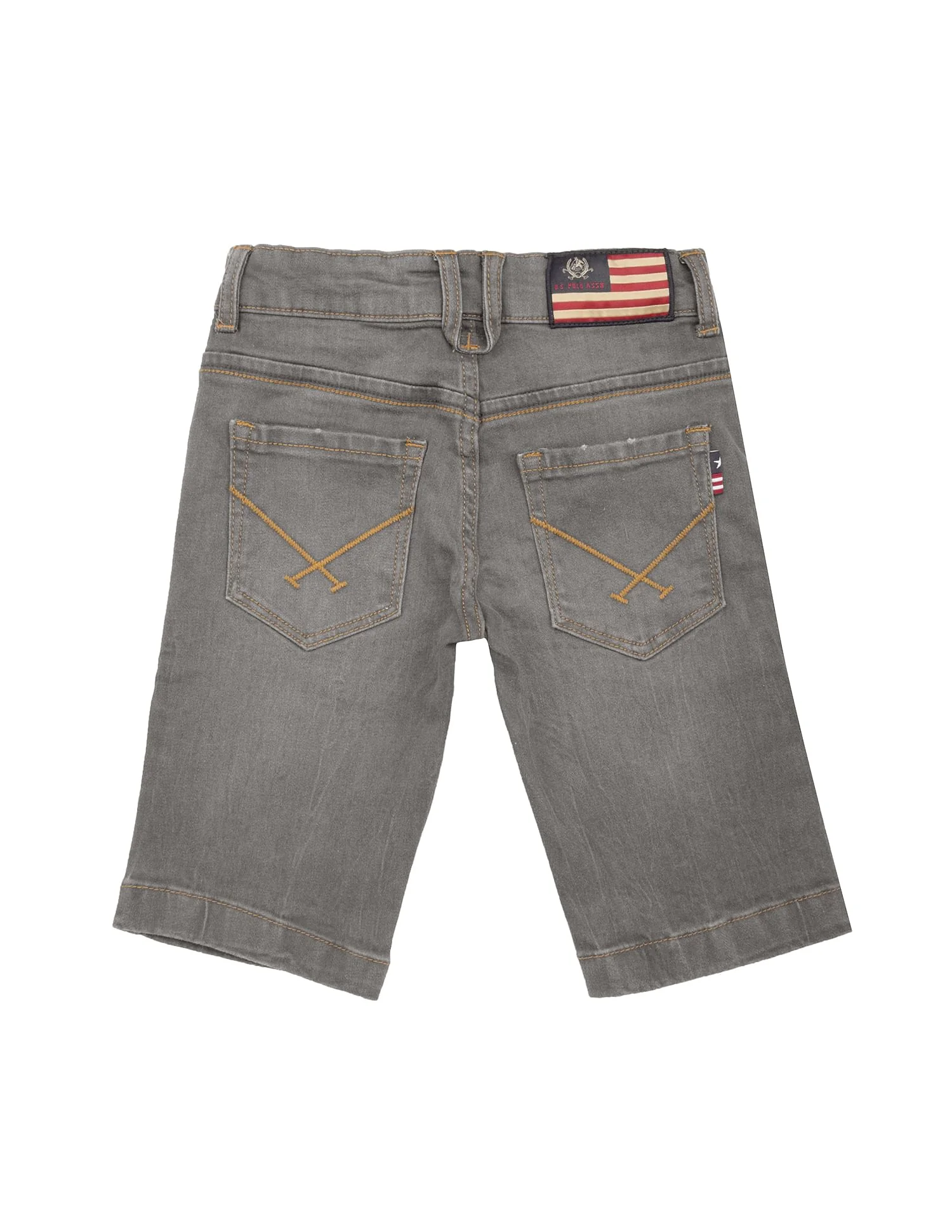 Boys Stone Wash Denim Shorts - Image 2