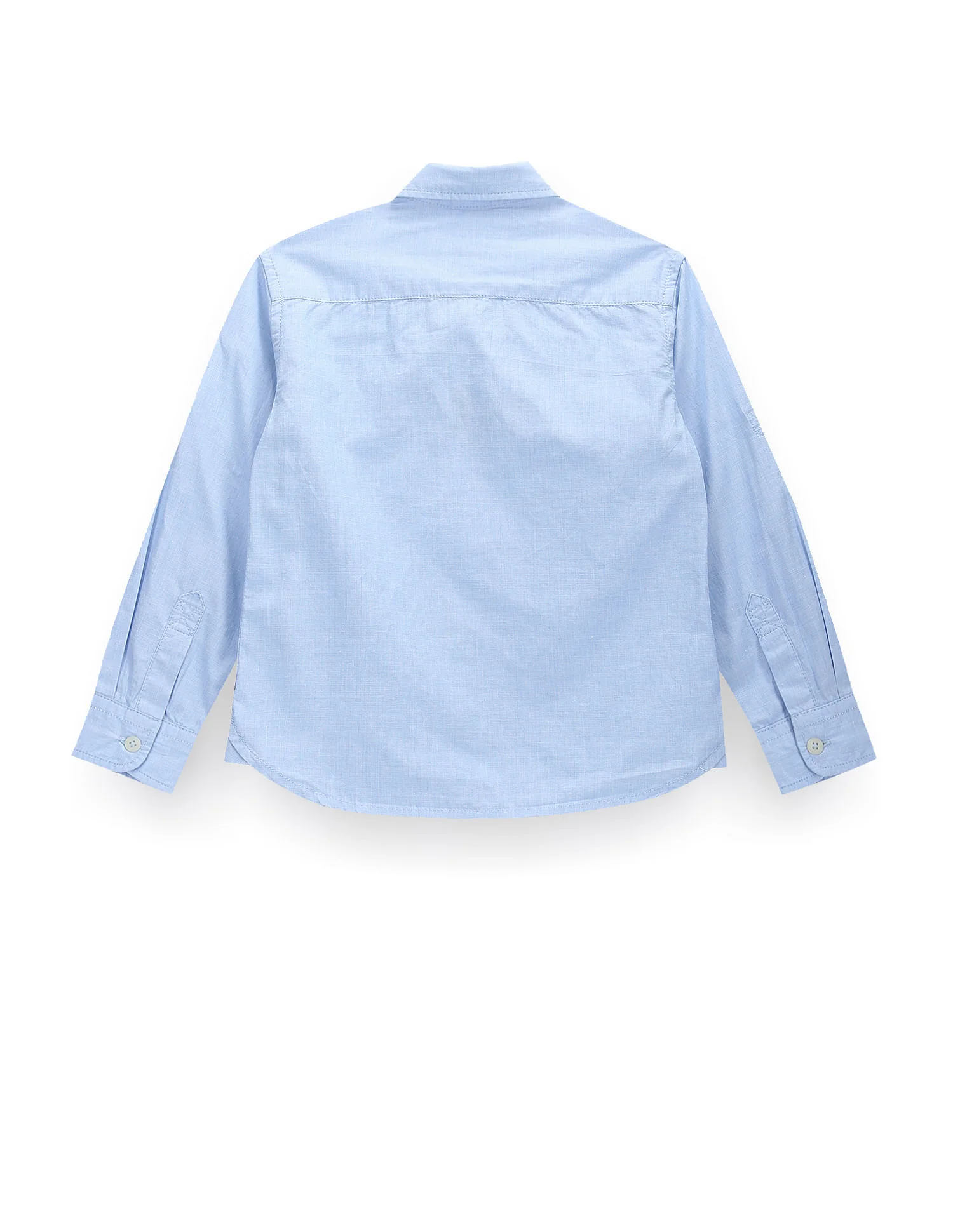 Boys Stripe Cotton Shirt - Image 2