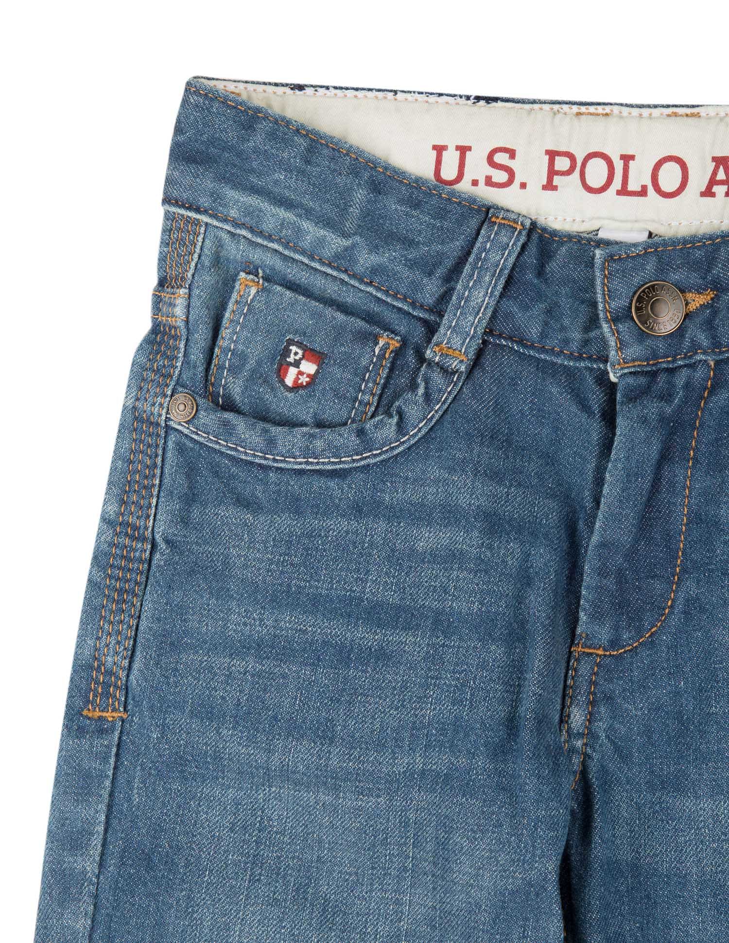 Boys Washed Regular Fit Jeans - Image 3