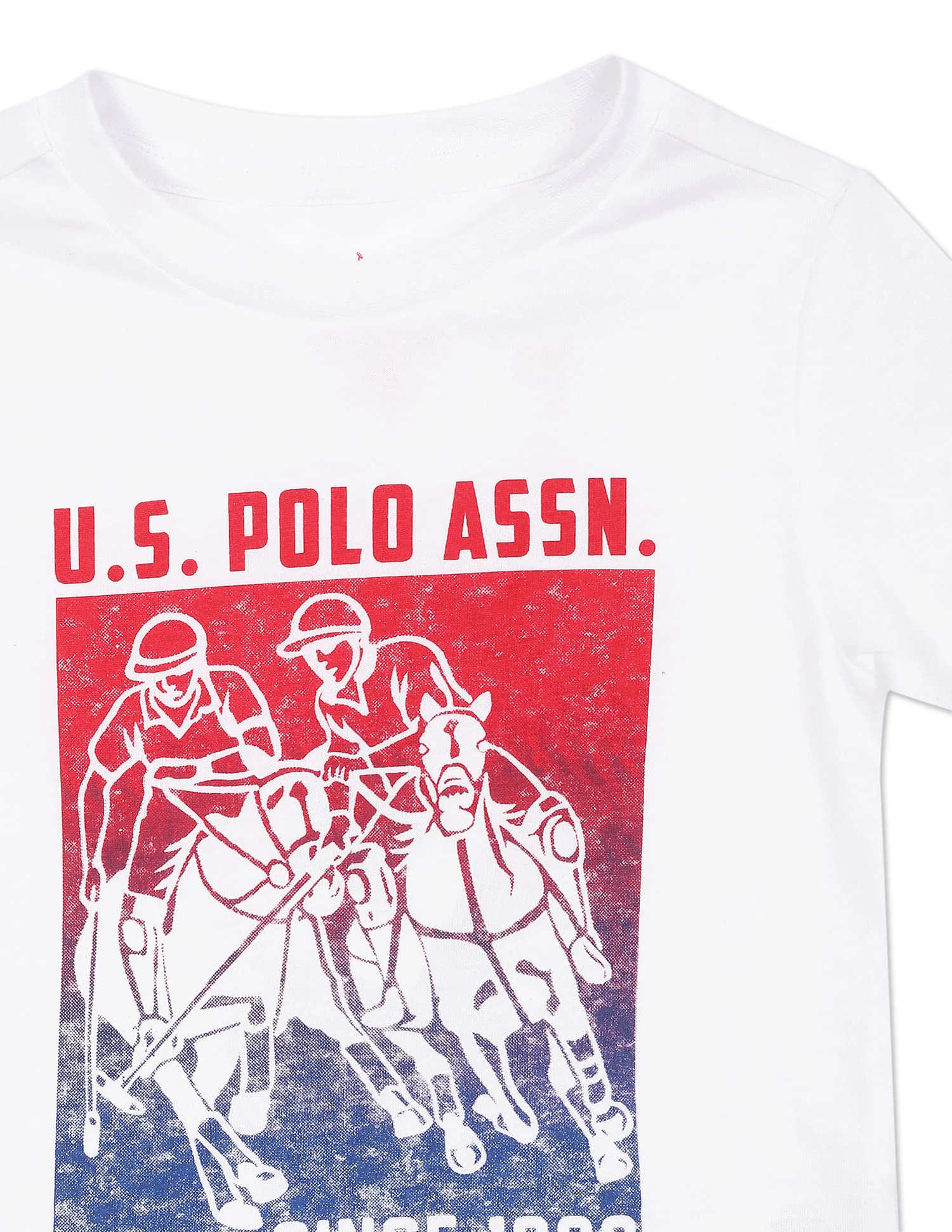 Boys White Crew Neck Brand Print T-Shirt - Image 4