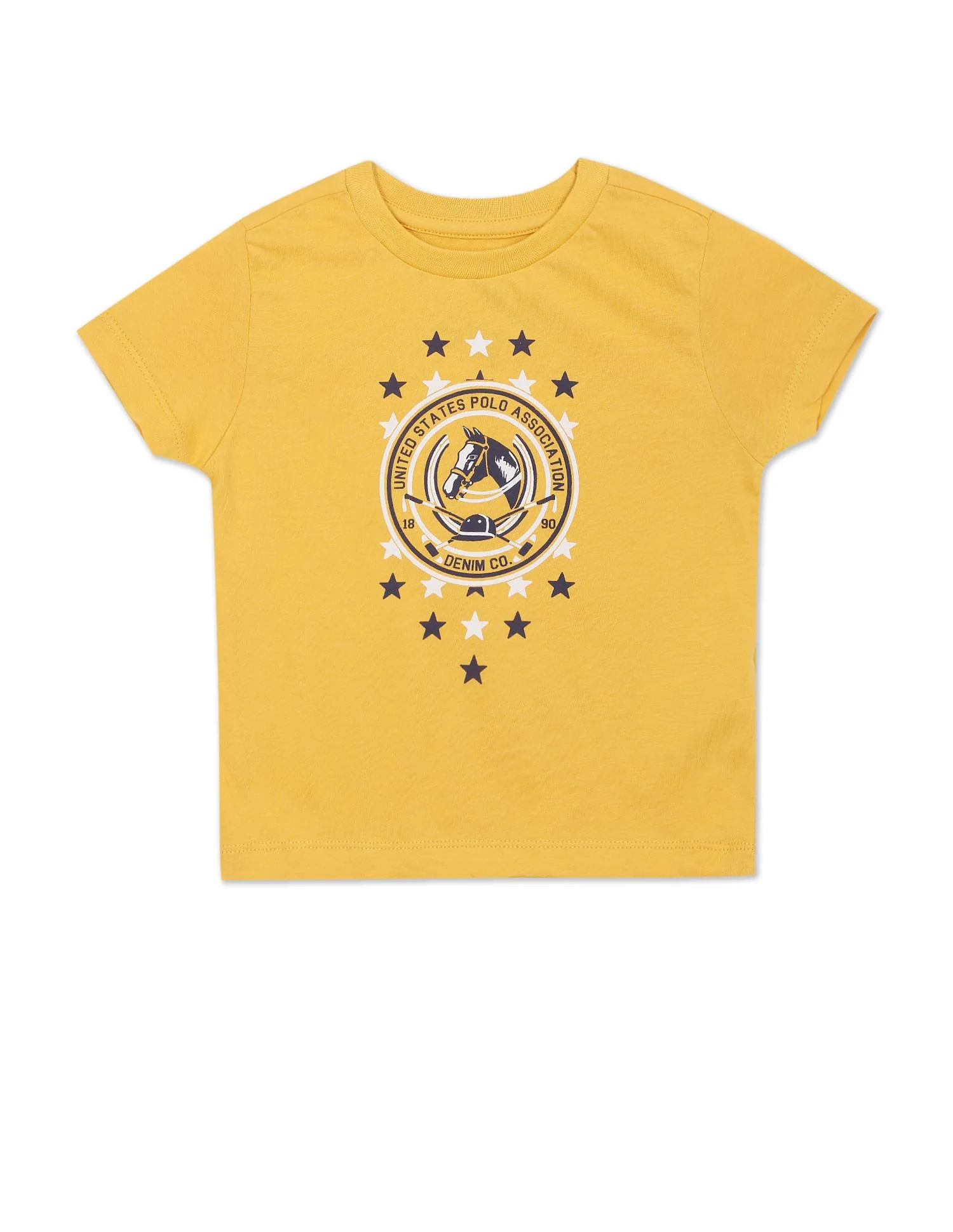 Cotton Brand Print T-Shirt