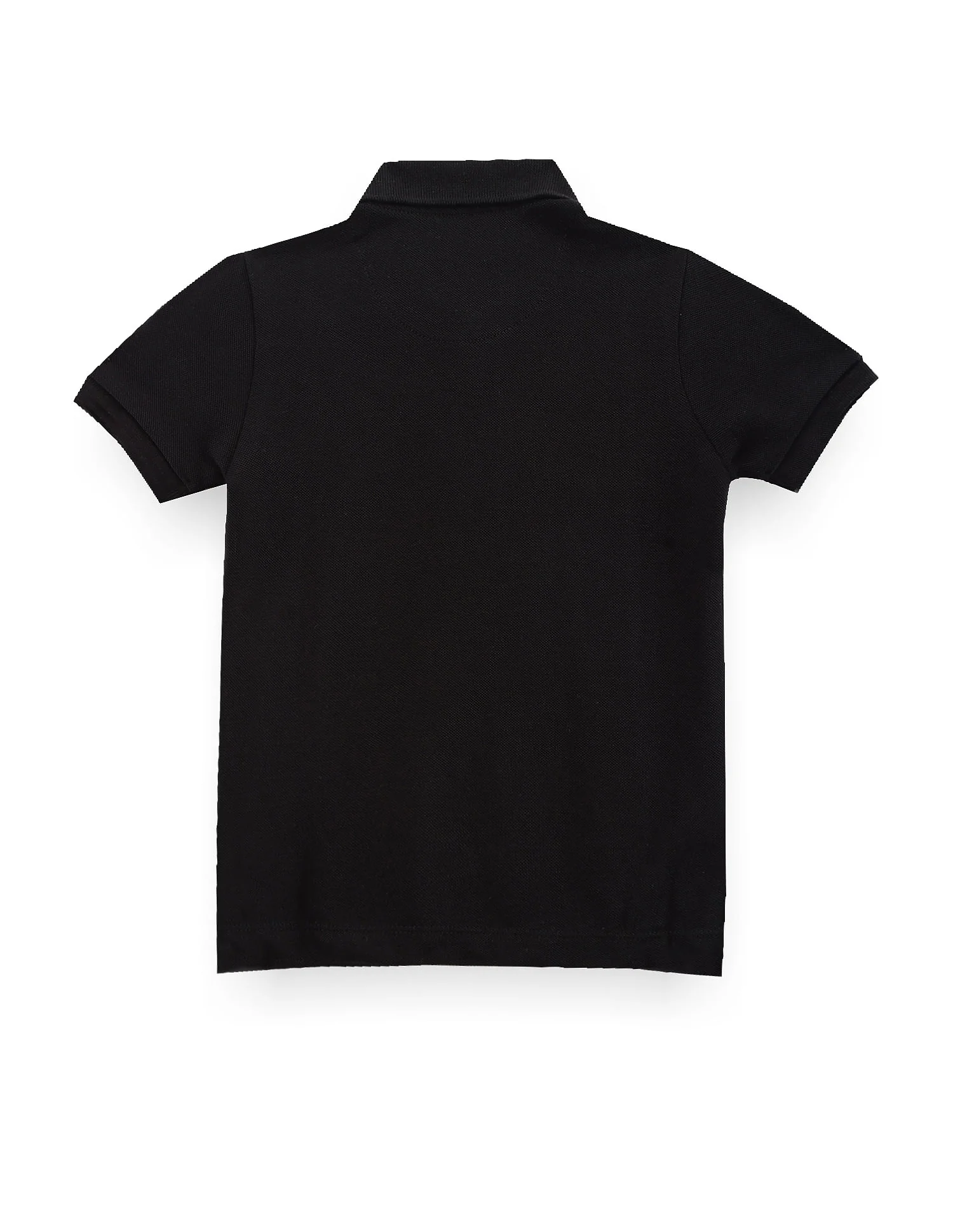 Boys Zipper Colour Block Polo Shirt - Image 2