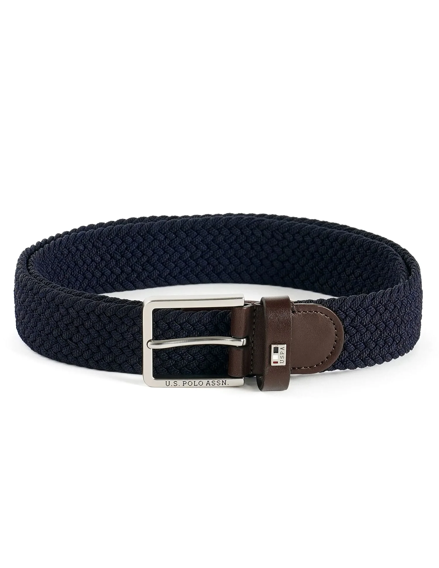 Braided Leather Tipped Belt - Image 2