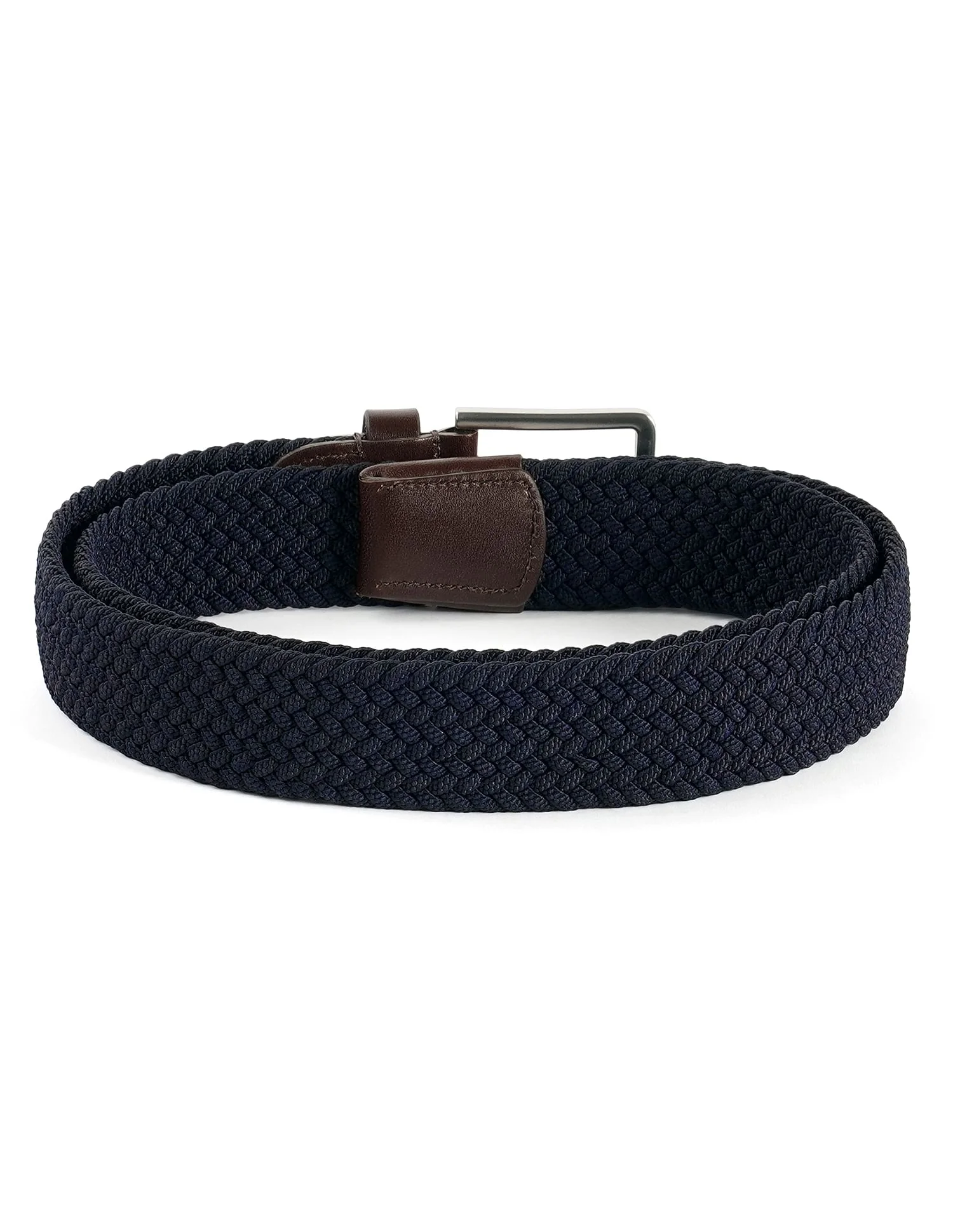 Braided Leather Tipped Belt - Image 3
