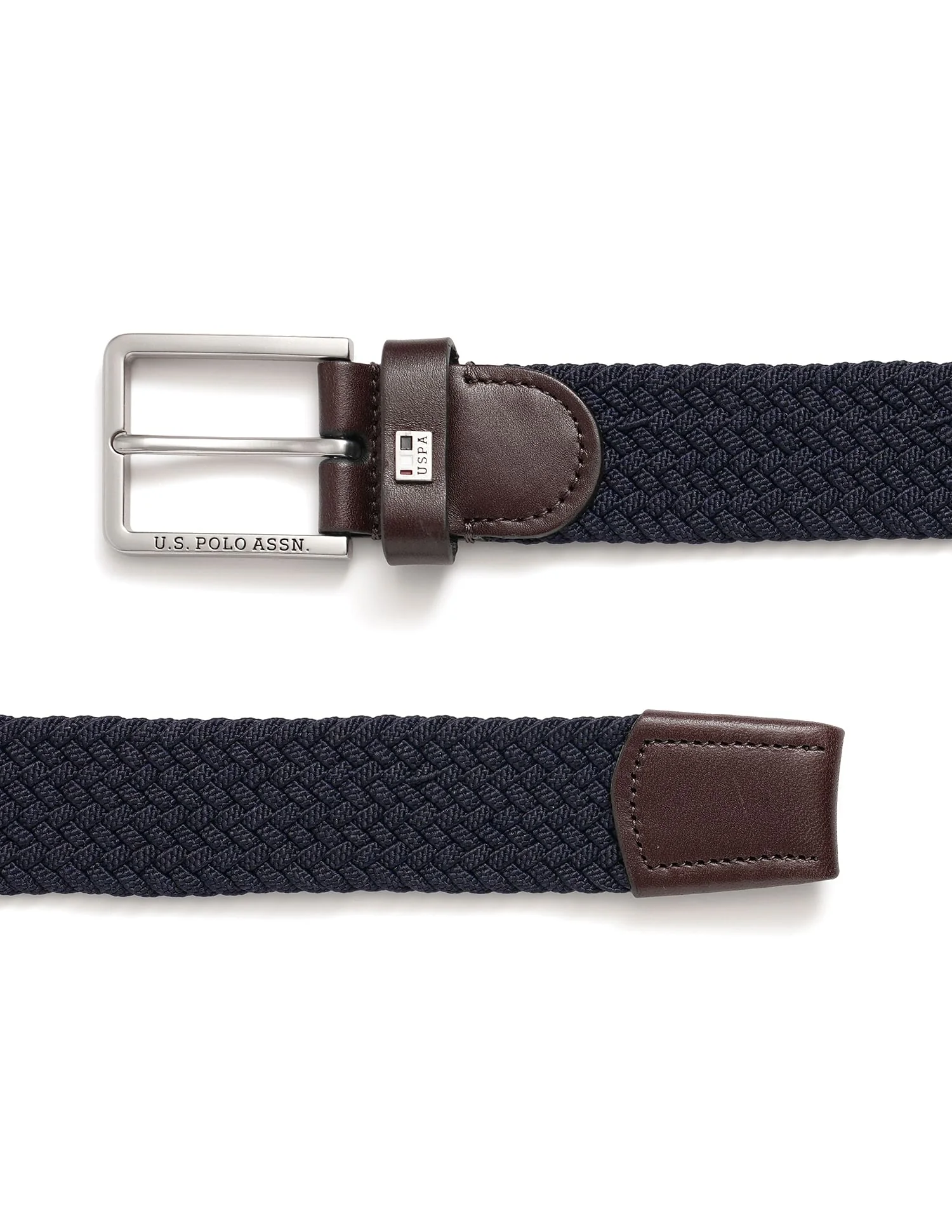 Braided Leather Tipped Belt - Image 4