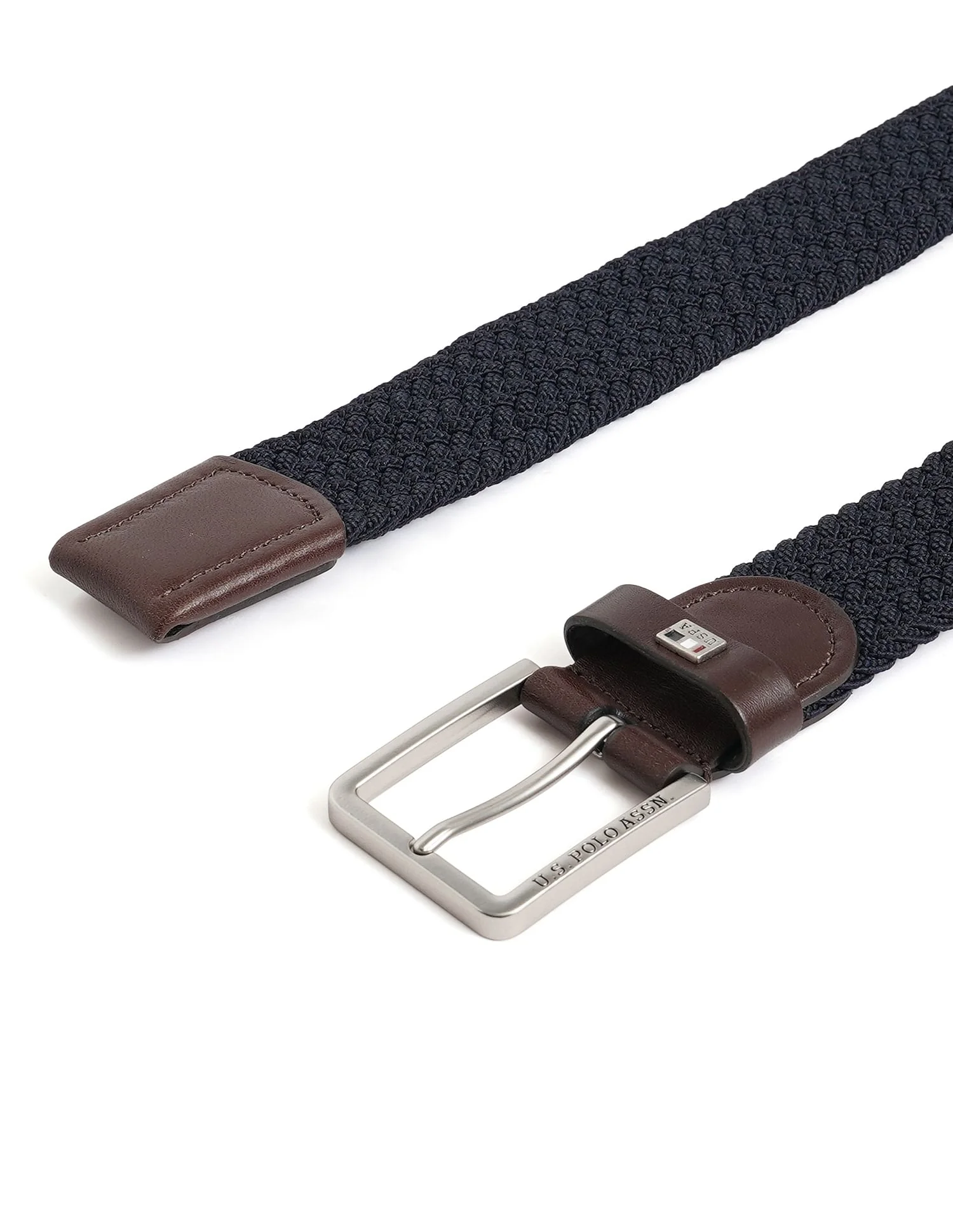 Braided Leather Tipped Belt - Image 5