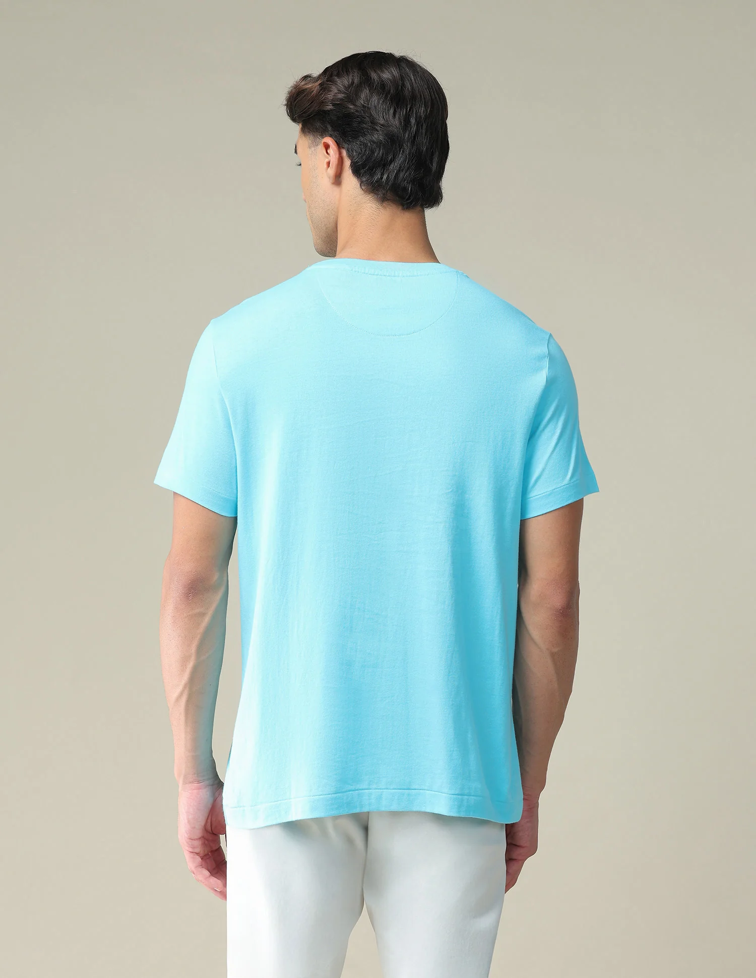 Brand Embroidered Cotton T-Shirt - Image 5