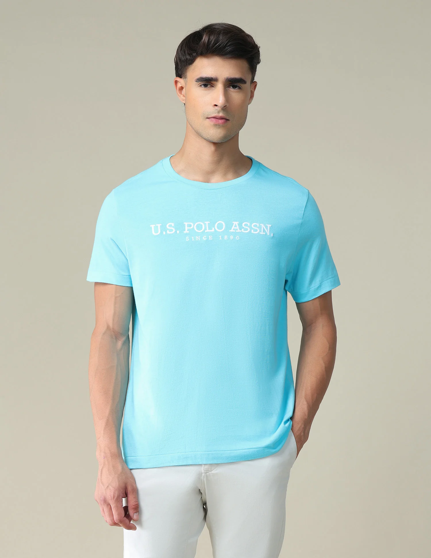 Brand Embroidered Cotton T-Shirt - Image 6