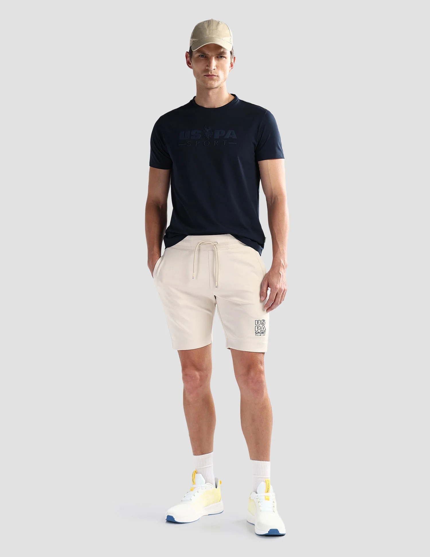 Brand Print Cotton Blend T-Shirt - Image 3