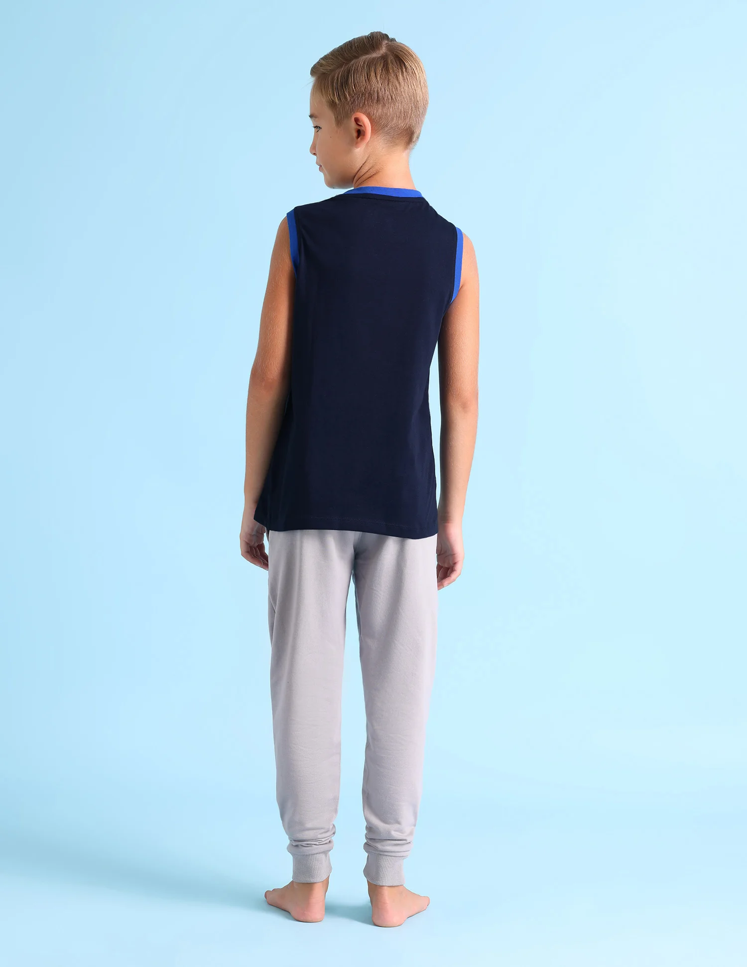 Brand Print Cotton IKEB Lounge T-Shirt - Pack Of 1 - Image 4