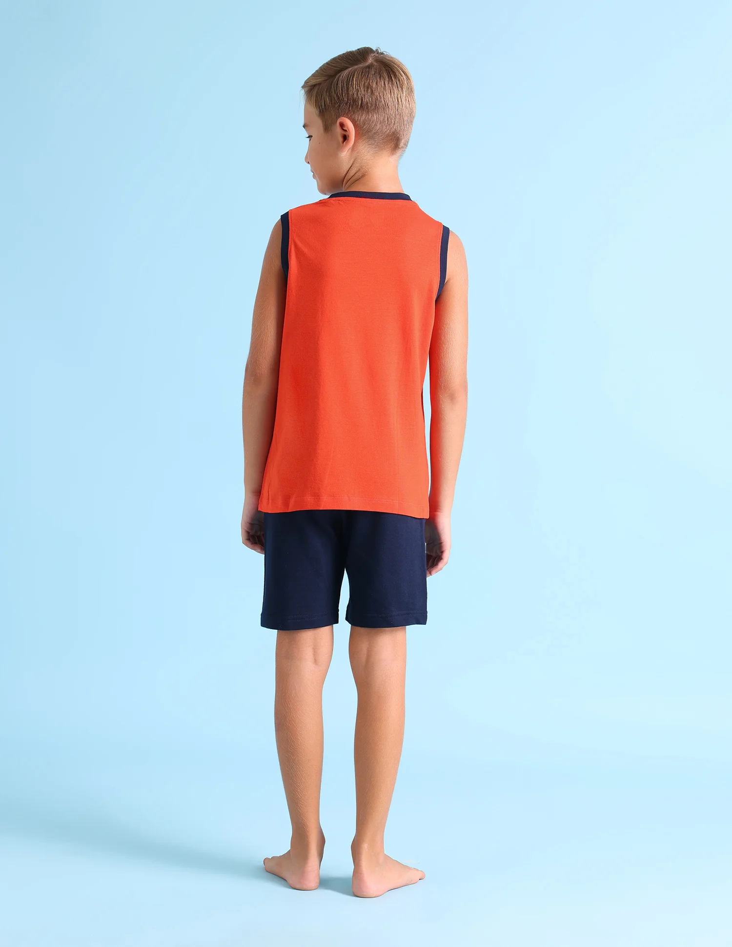 Brand Print Cotton IKEB Lounge T-Shirt - Pack Of 1 - Image 3