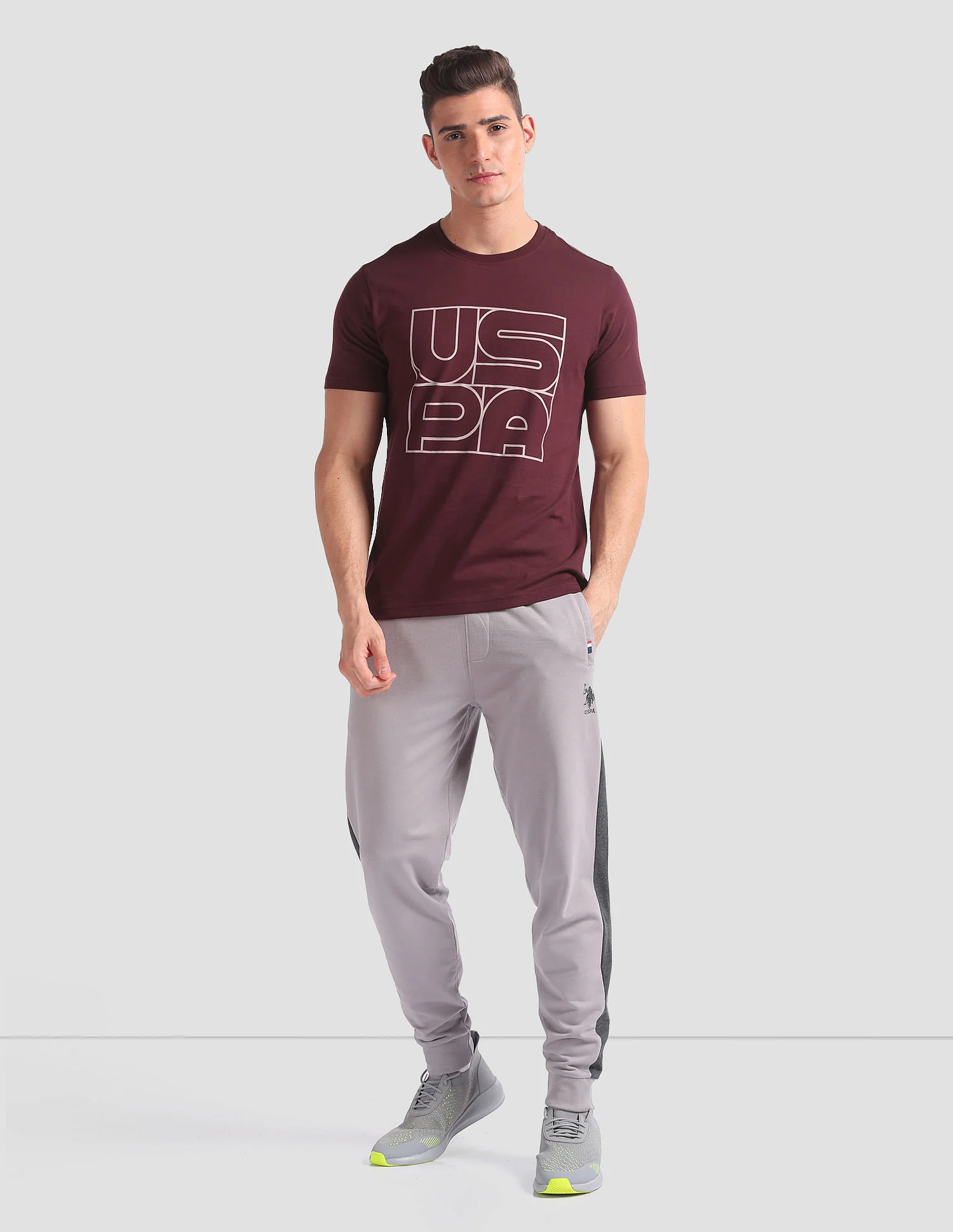 Brand Print Cotton IYAZ Lounge T-Shirt - Pack Of 2 - Image 3