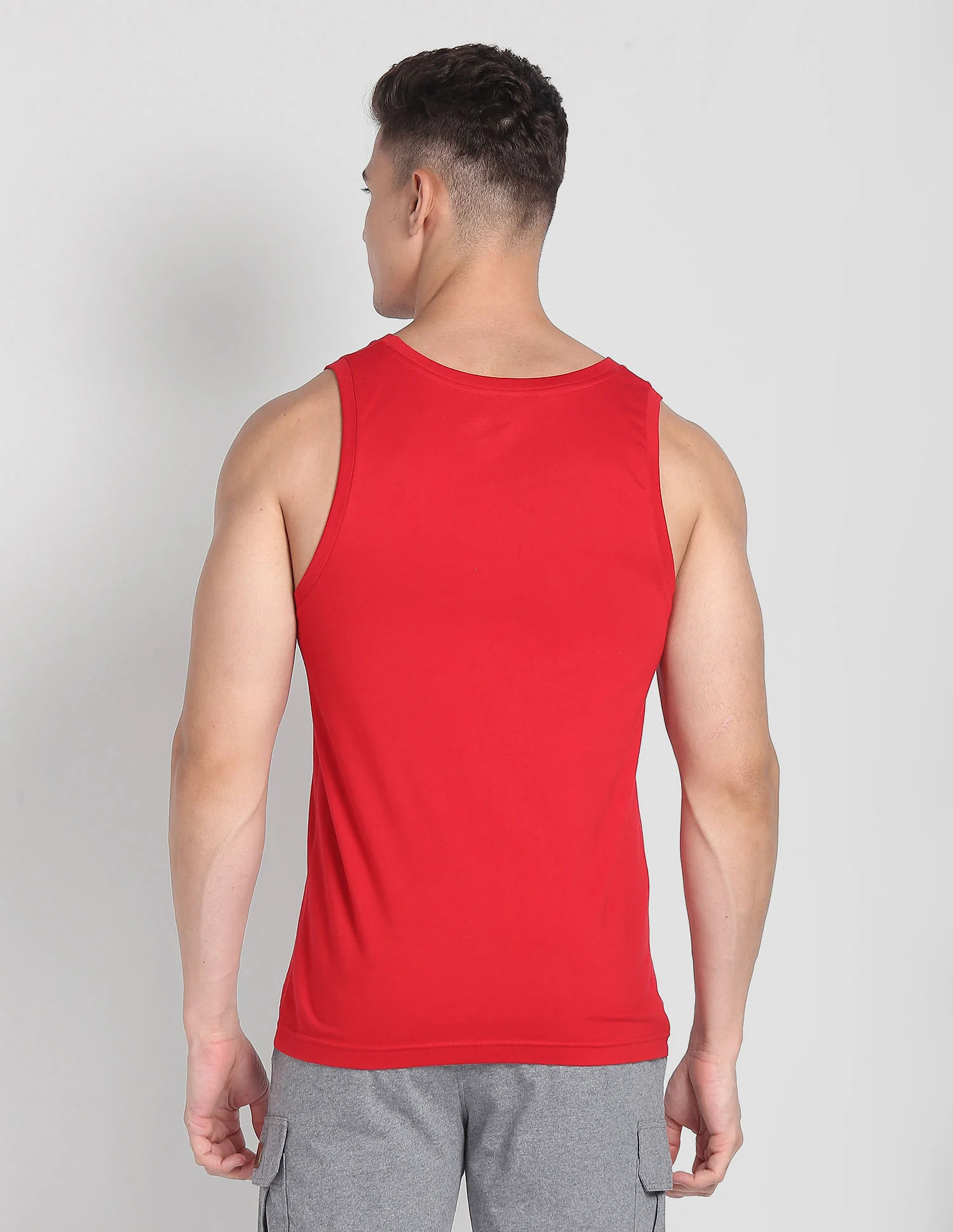 Brand Print Cotton IYBD Vest - Pack Of 1 - Image 5