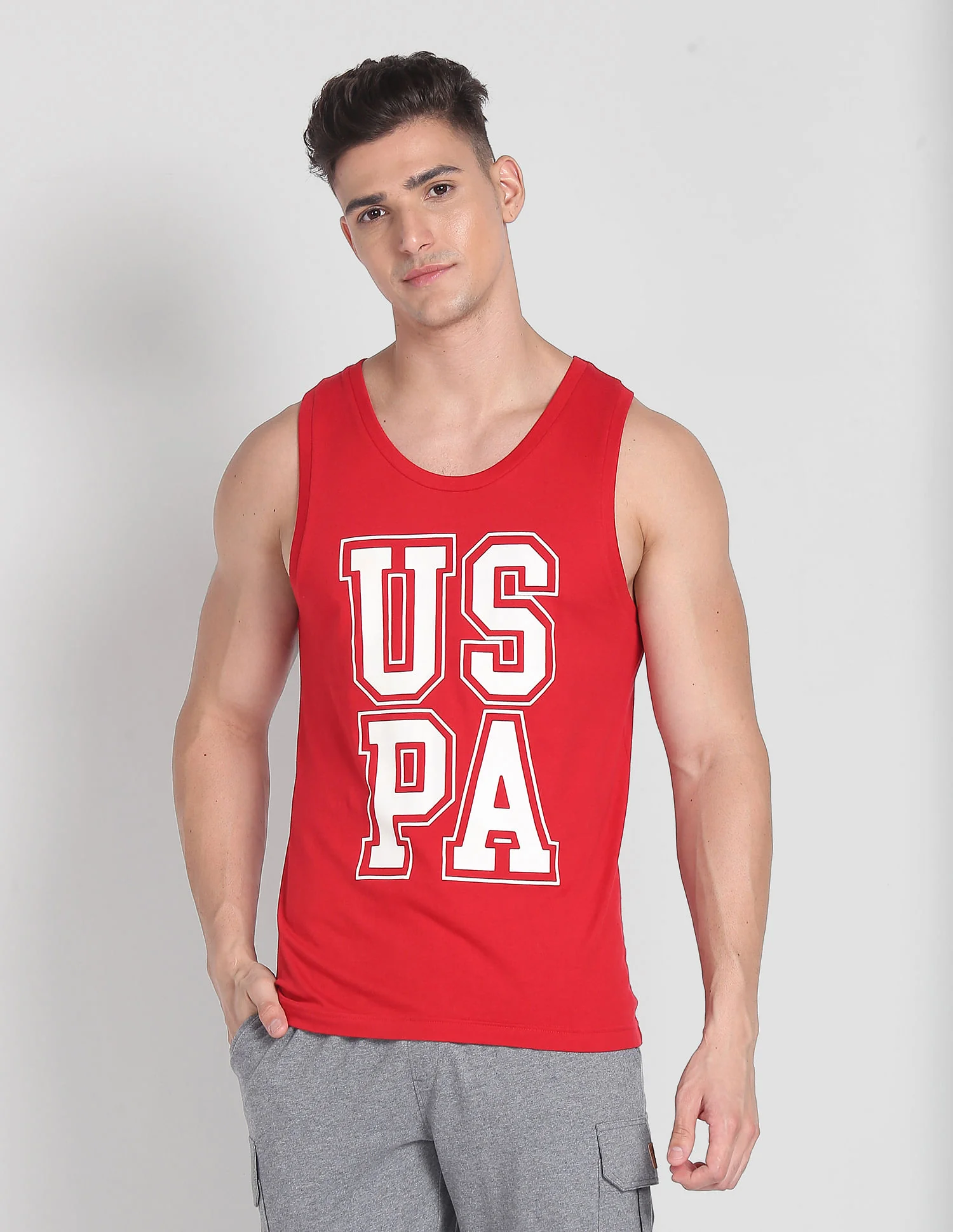 Brand Print Cotton IYBD Vest - Pack Of 1 - Image 6