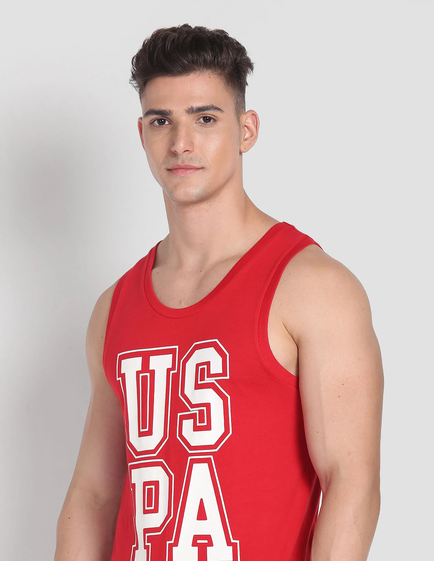 Brand Print Cotton IYBD Vest - Pack Of 1 - Image 7