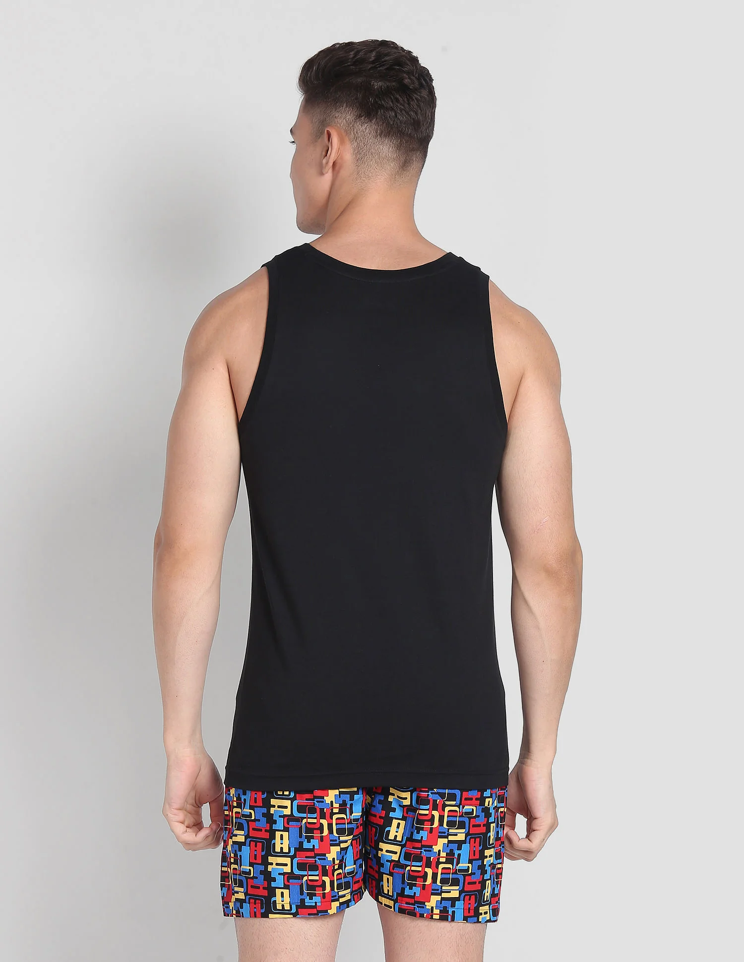 Brand Print Cotton IYBD Vest - Pack Of 1 - Image 5