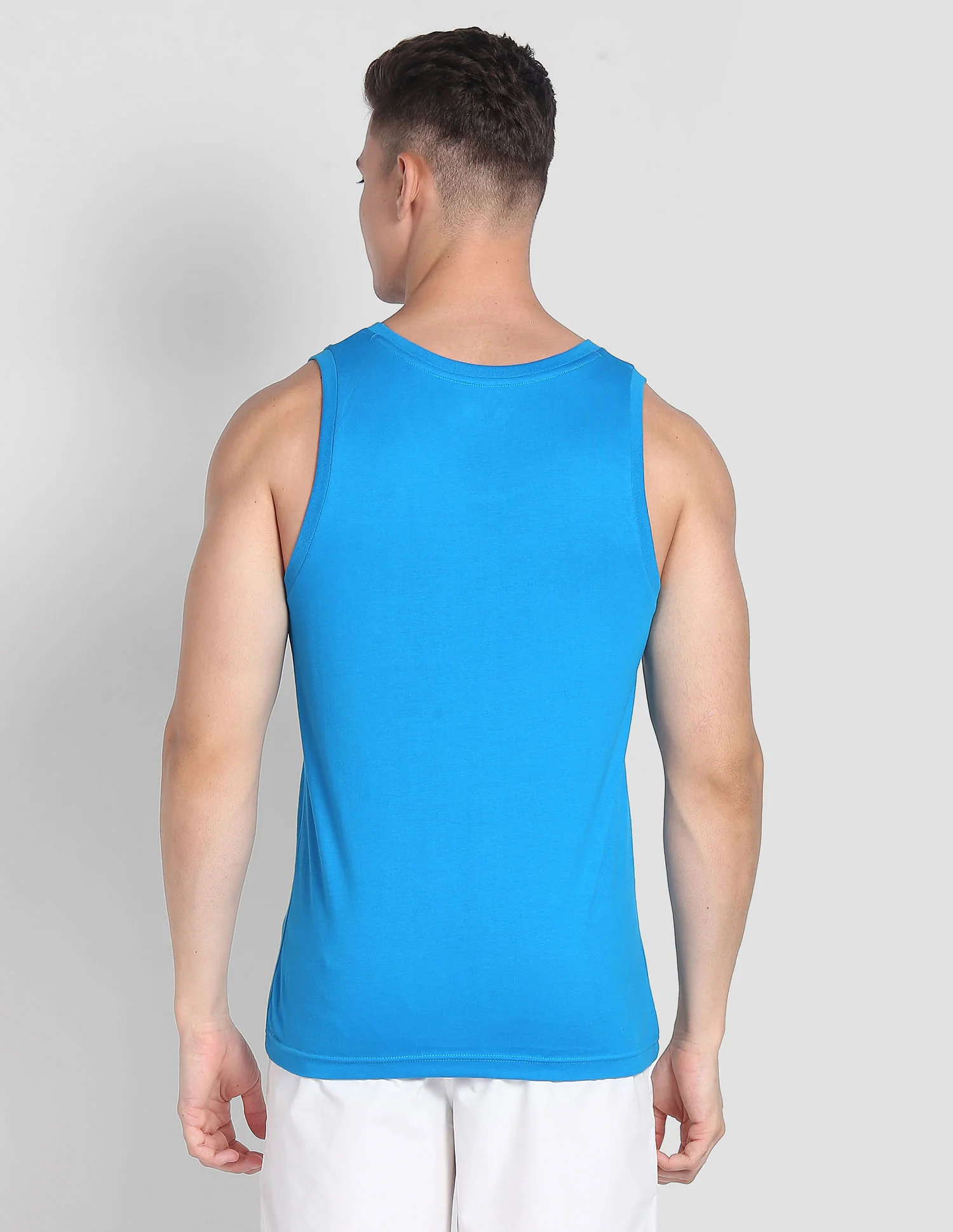 Brand Print Cotton IYBD Vest - Pack Of 1 - Image 5