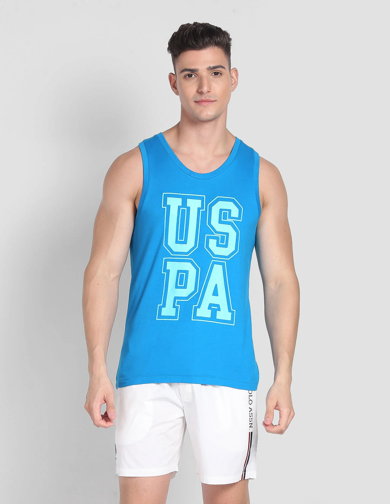 Brand Print Cotton IYBD Vest - Pack Of 1 - Image 6