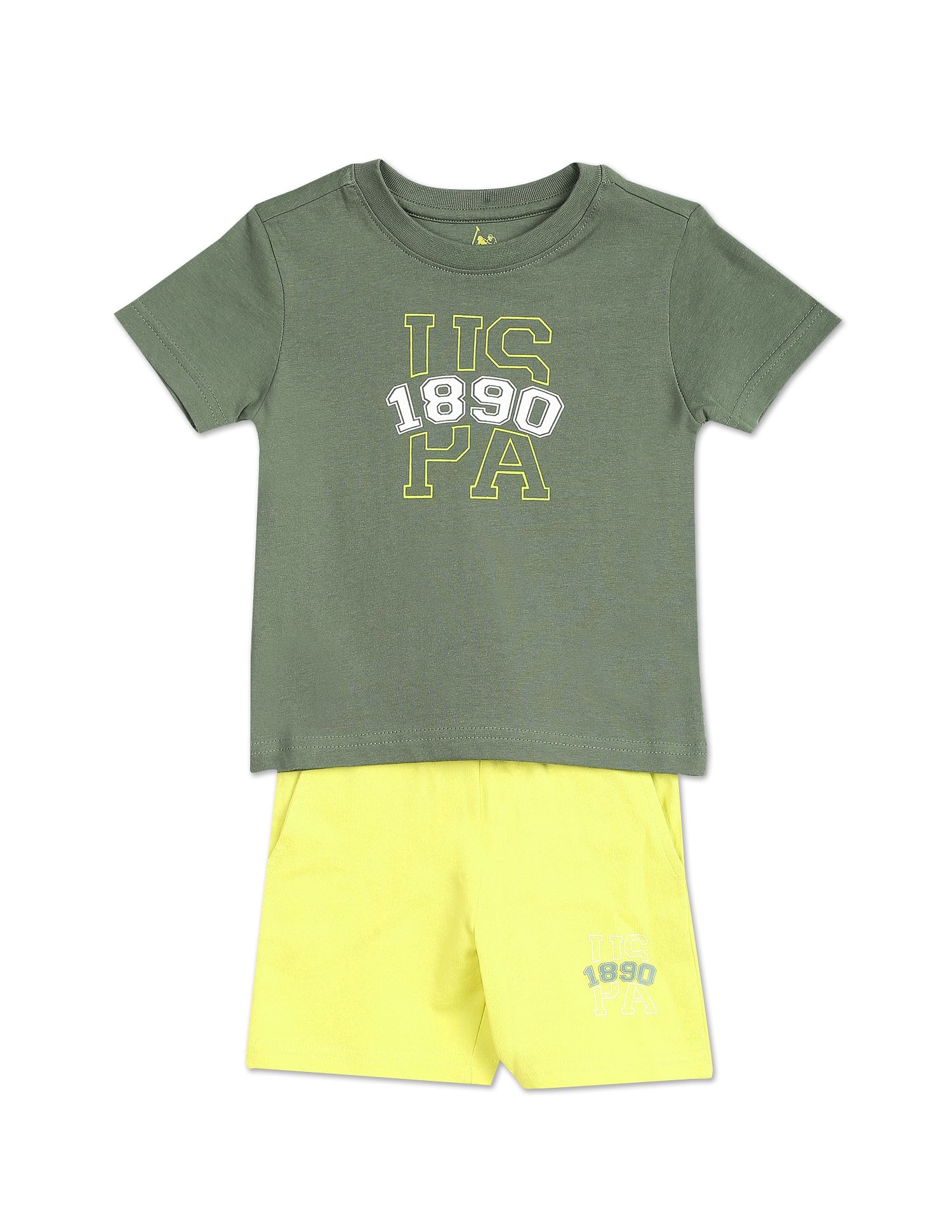 Brand Print Cotton Set