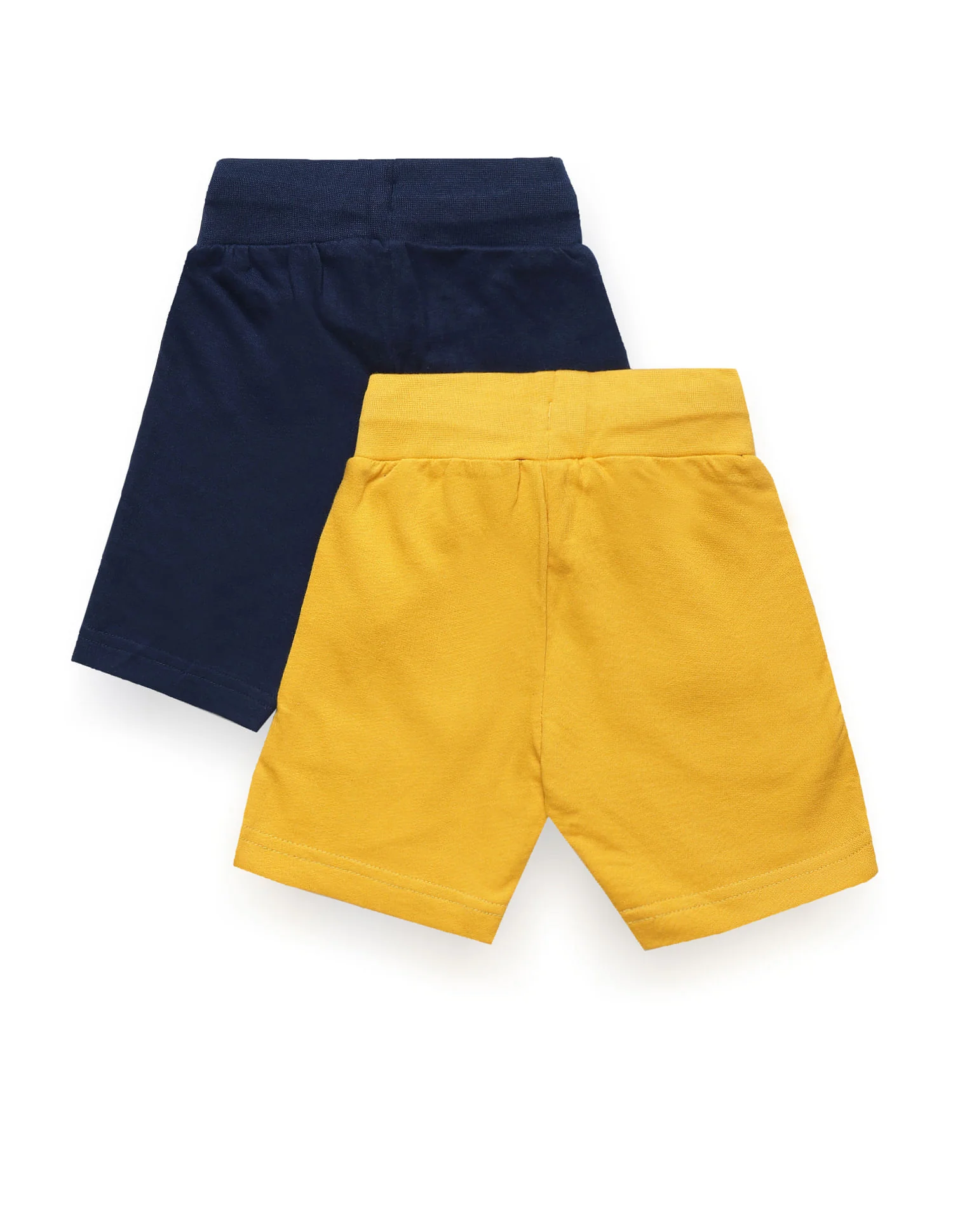 Brand Print Cotton Shorts - Pack Of 2 - Image 2