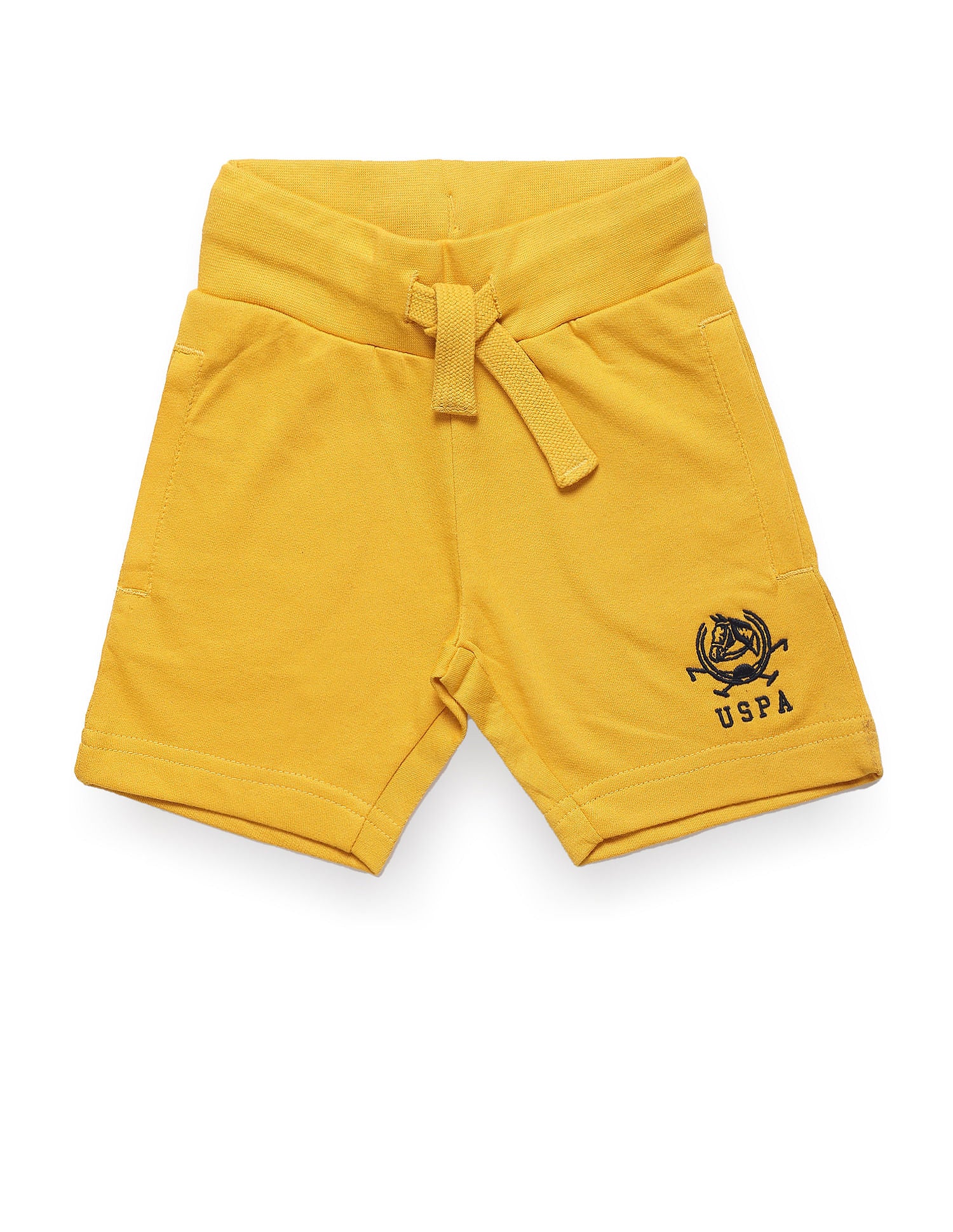 Brand Print Cotton Shorts - Pack Of 2 - Image 3