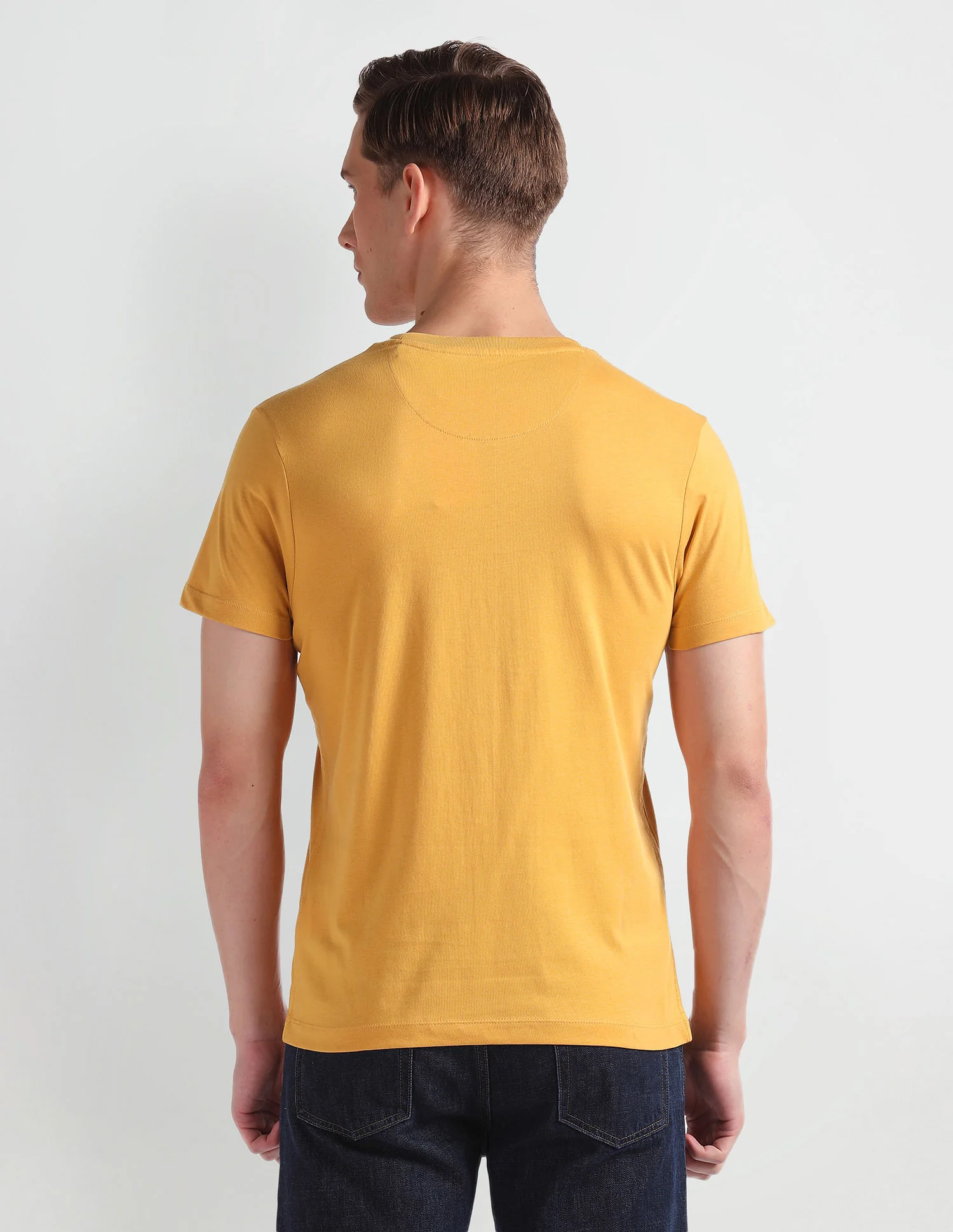 Brand Print Cotton T-Shirt - Image 5