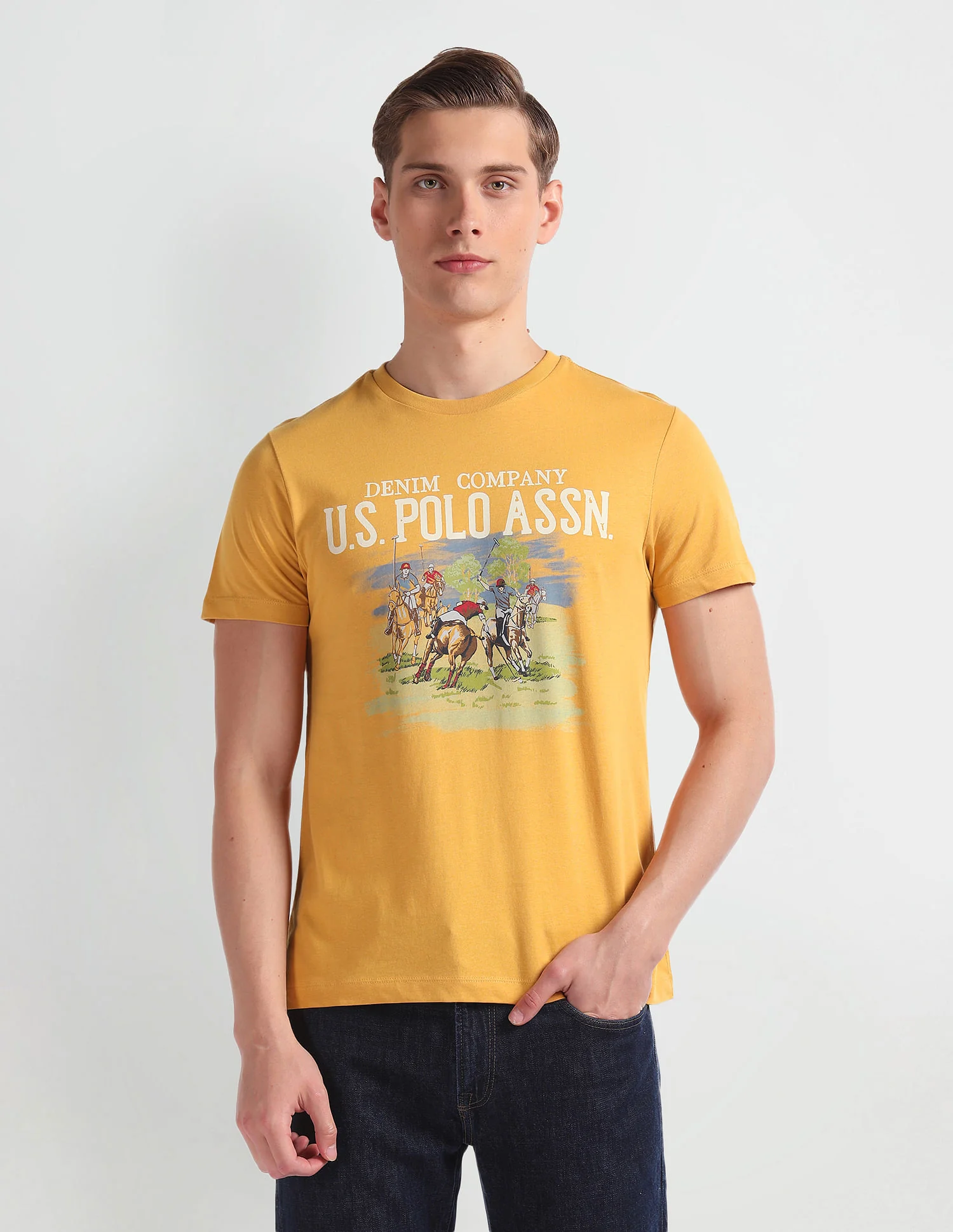 Brand Print Cotton T-Shirt - Image 6
