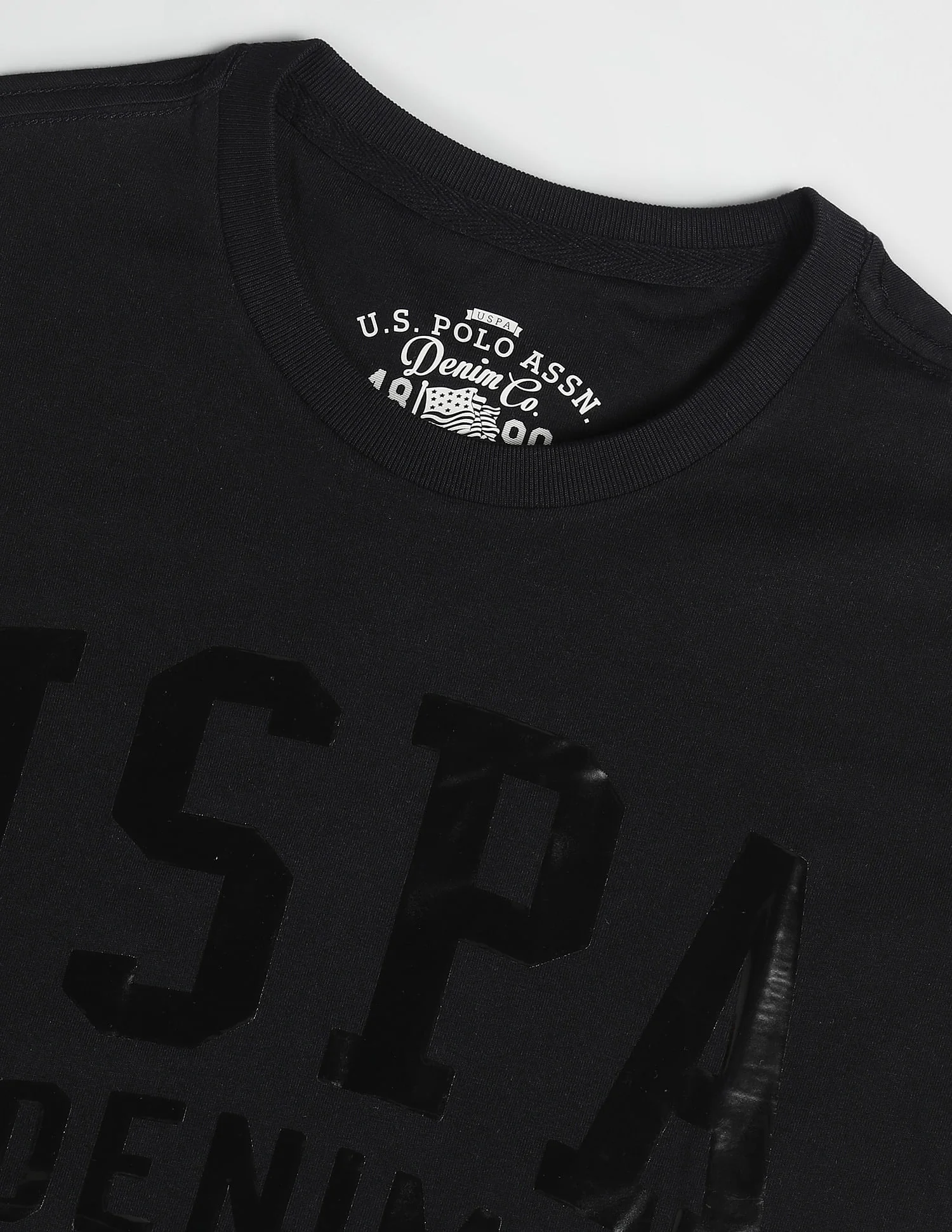 Brand Print Cotton T-Shirt - Image 2