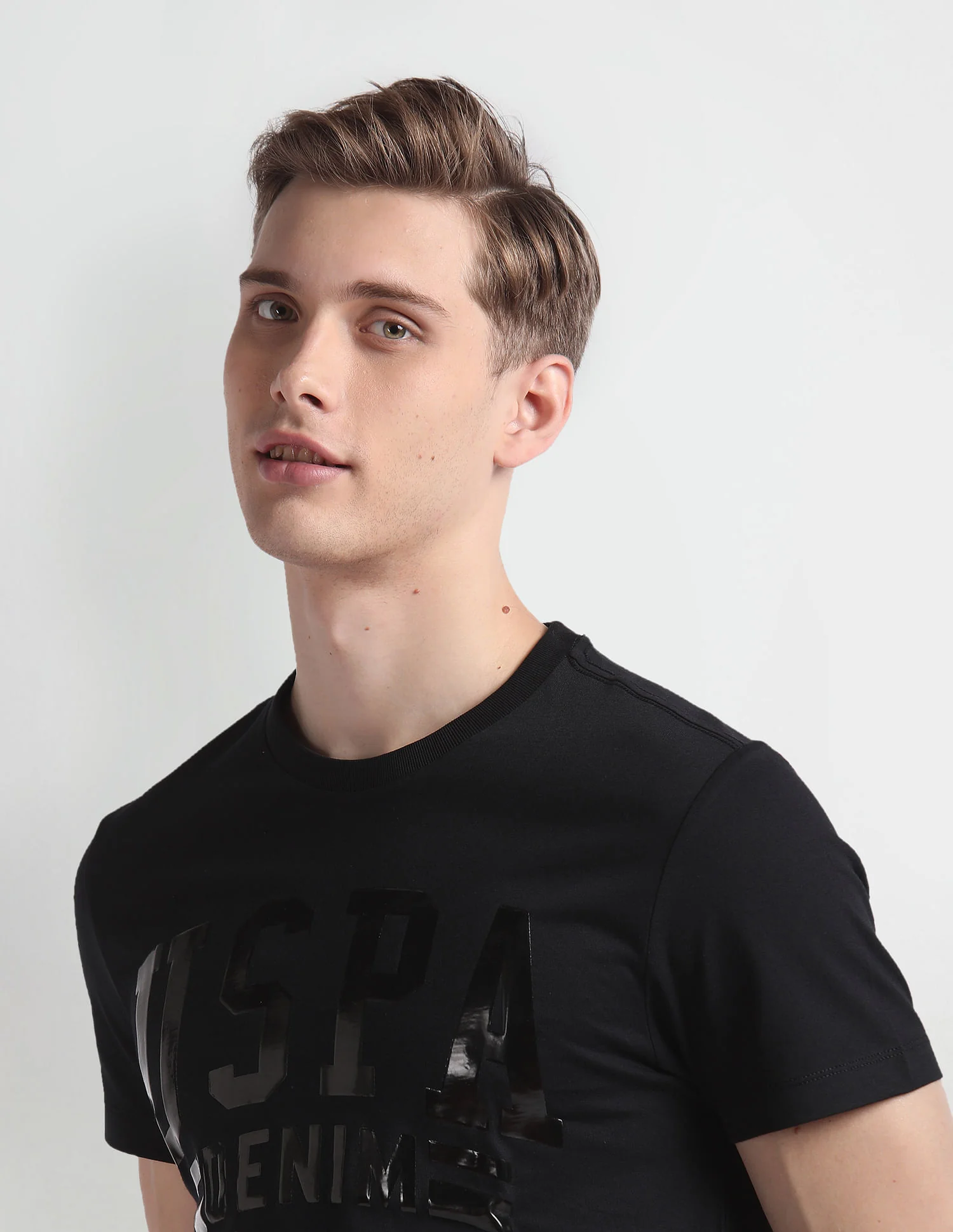Brand Print Cotton T-Shirt - Image 7