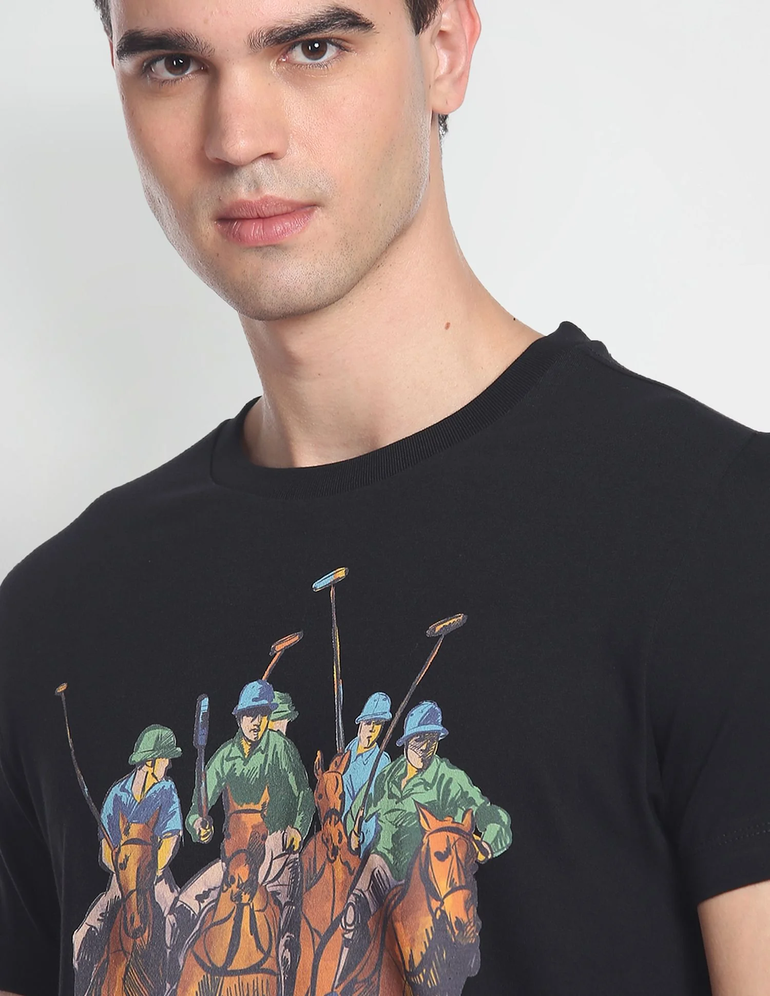 Brand Print Cotton T-Shirt - Image 6