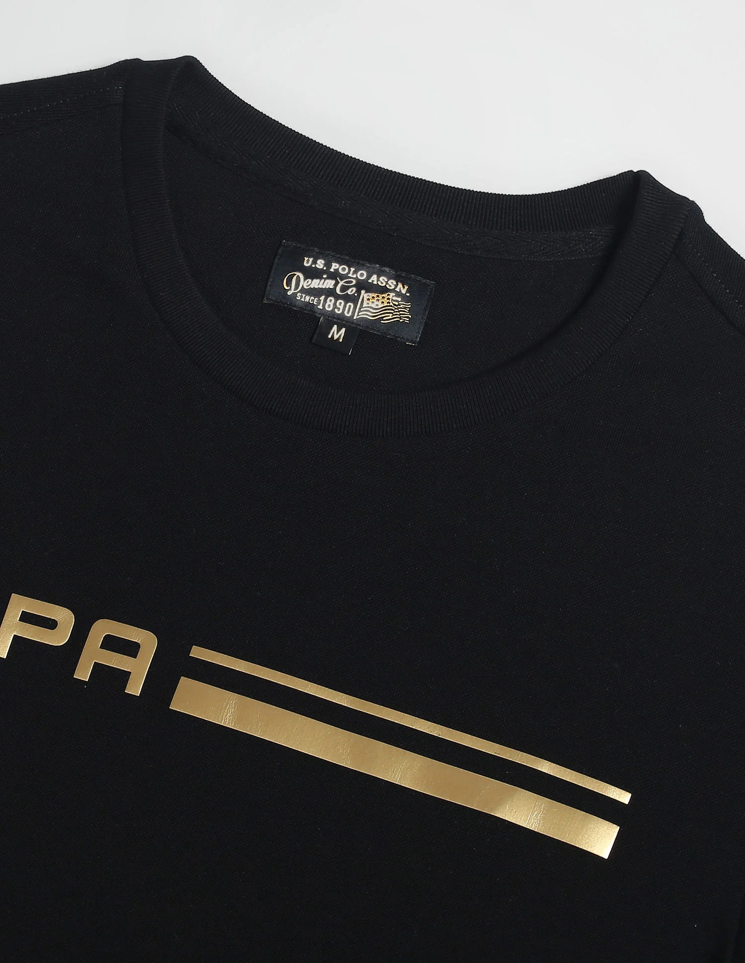 Brand Print Cotton T-Shirt - Image 2
